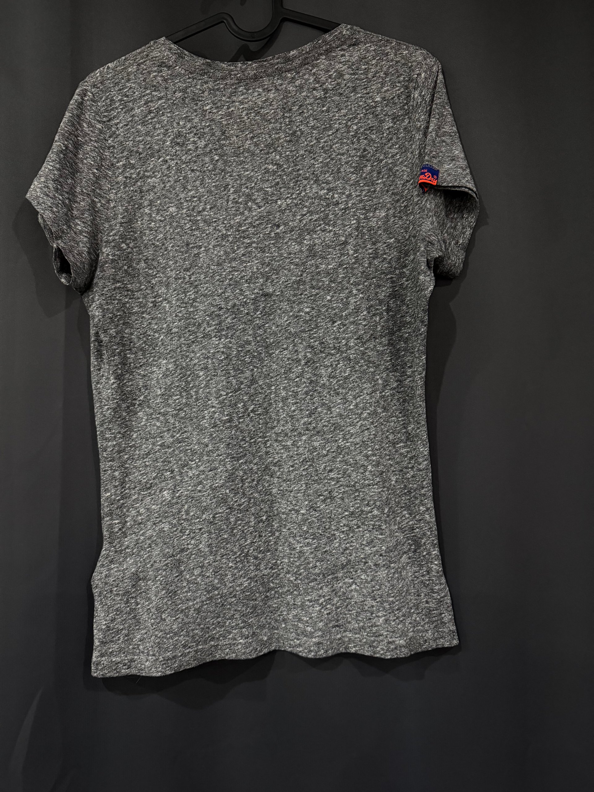 Superdry Women's Grey Melange T-Shirt Large image 3