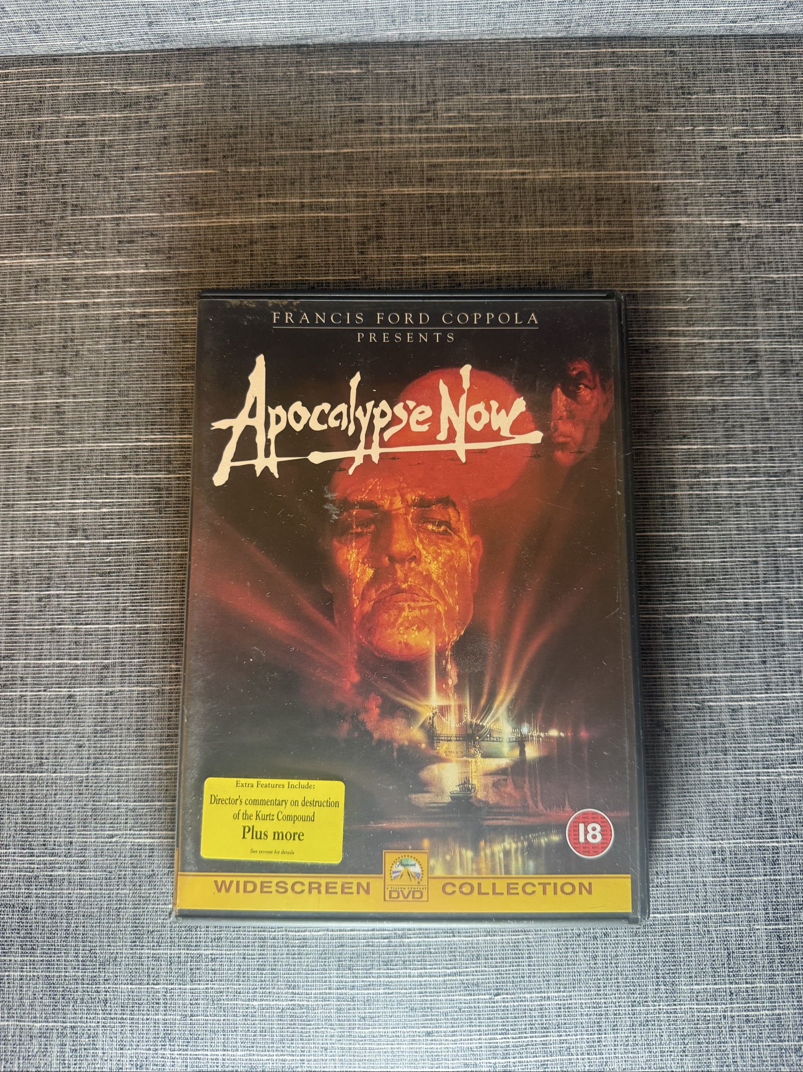 Apocalypse Now DVD Widescreen Collection Film Movie 18+