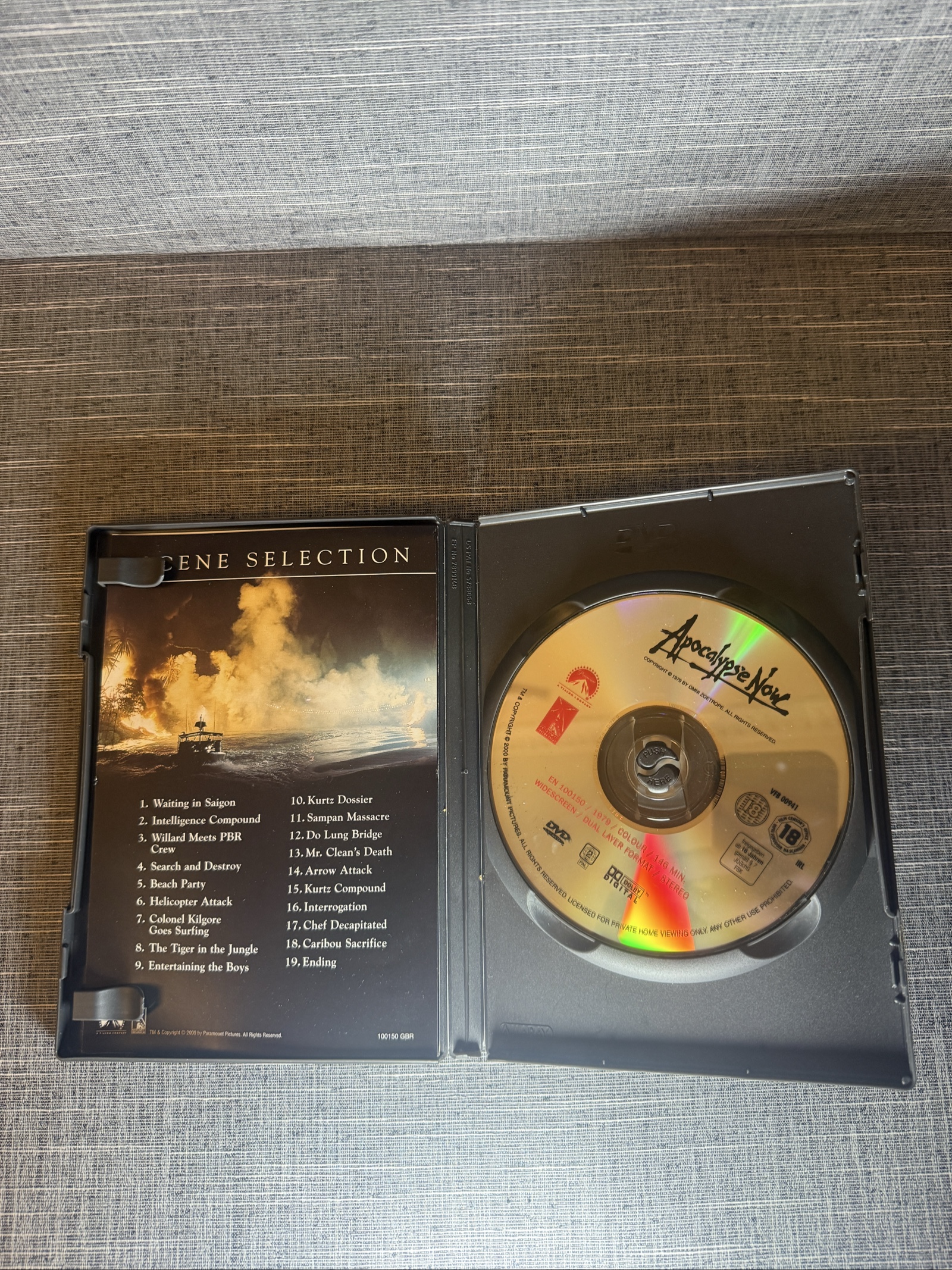Apocalypse Now DVD Widescreen Collection Film Movie 18+ image 3