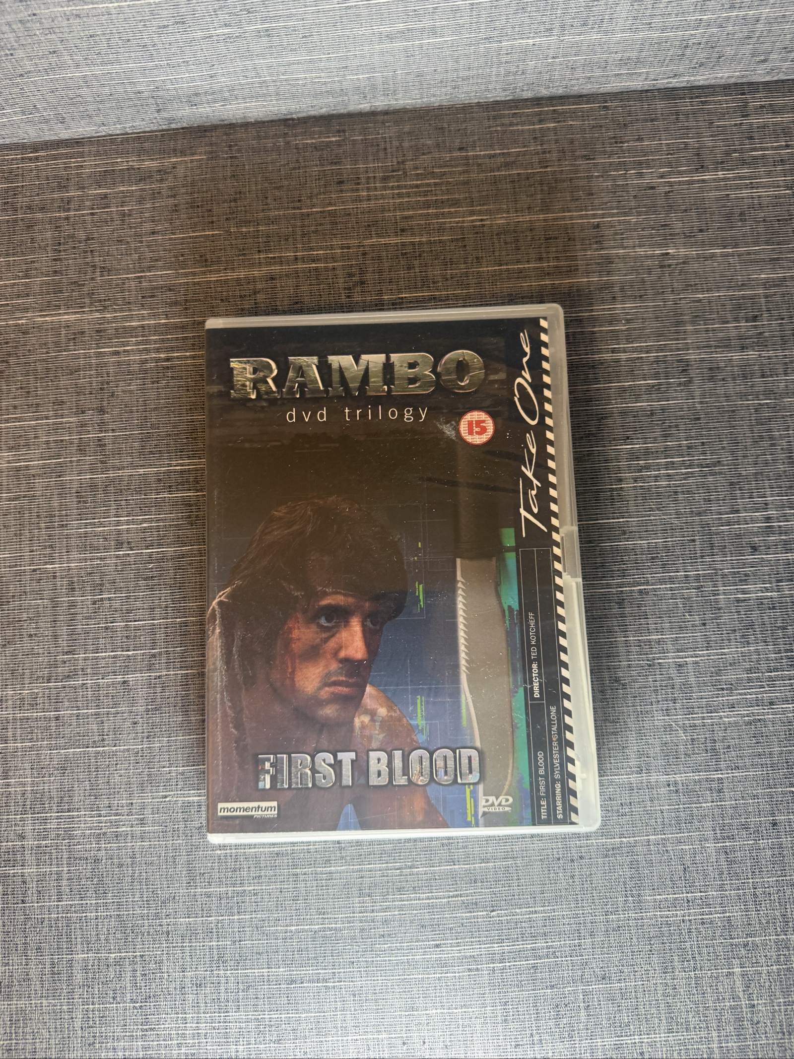 Rambo DVD Trilogy First Blood Take One Film Collection