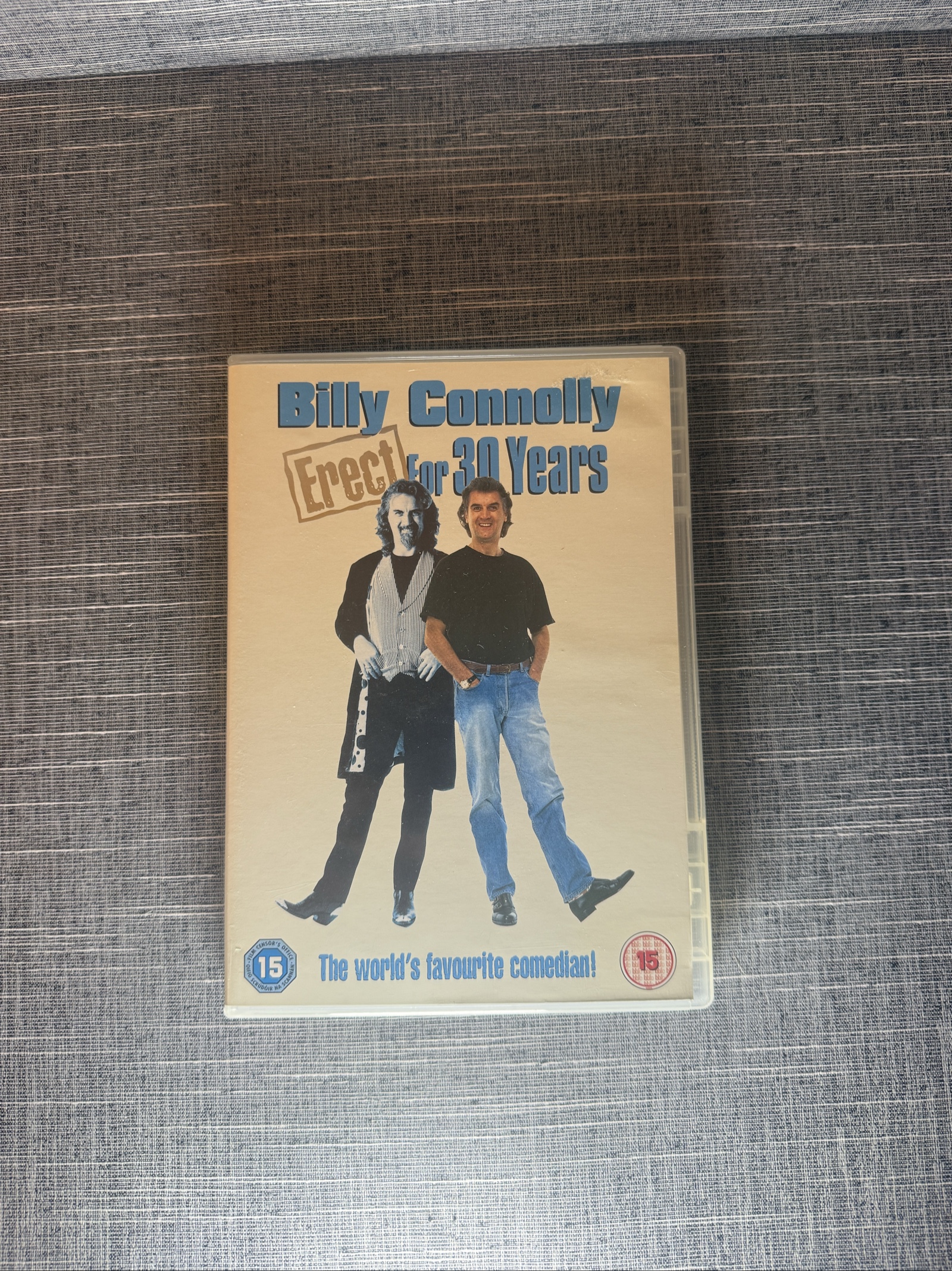 Billy Connolly Erect for 30 Years Comedy DVD UK 15 Rating