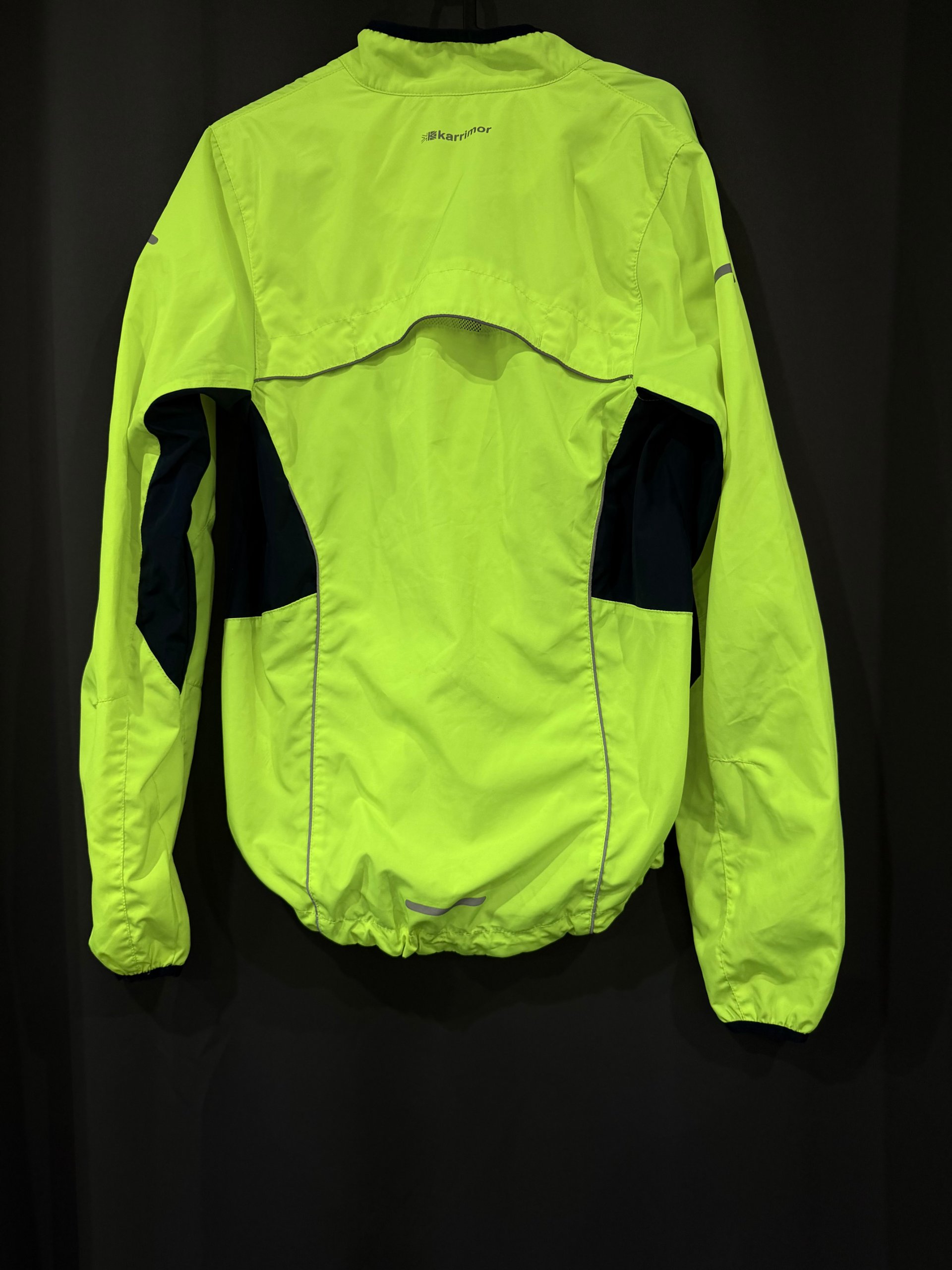 Karrimor Women's Yellow & Navy Running Jacket XS image 2
