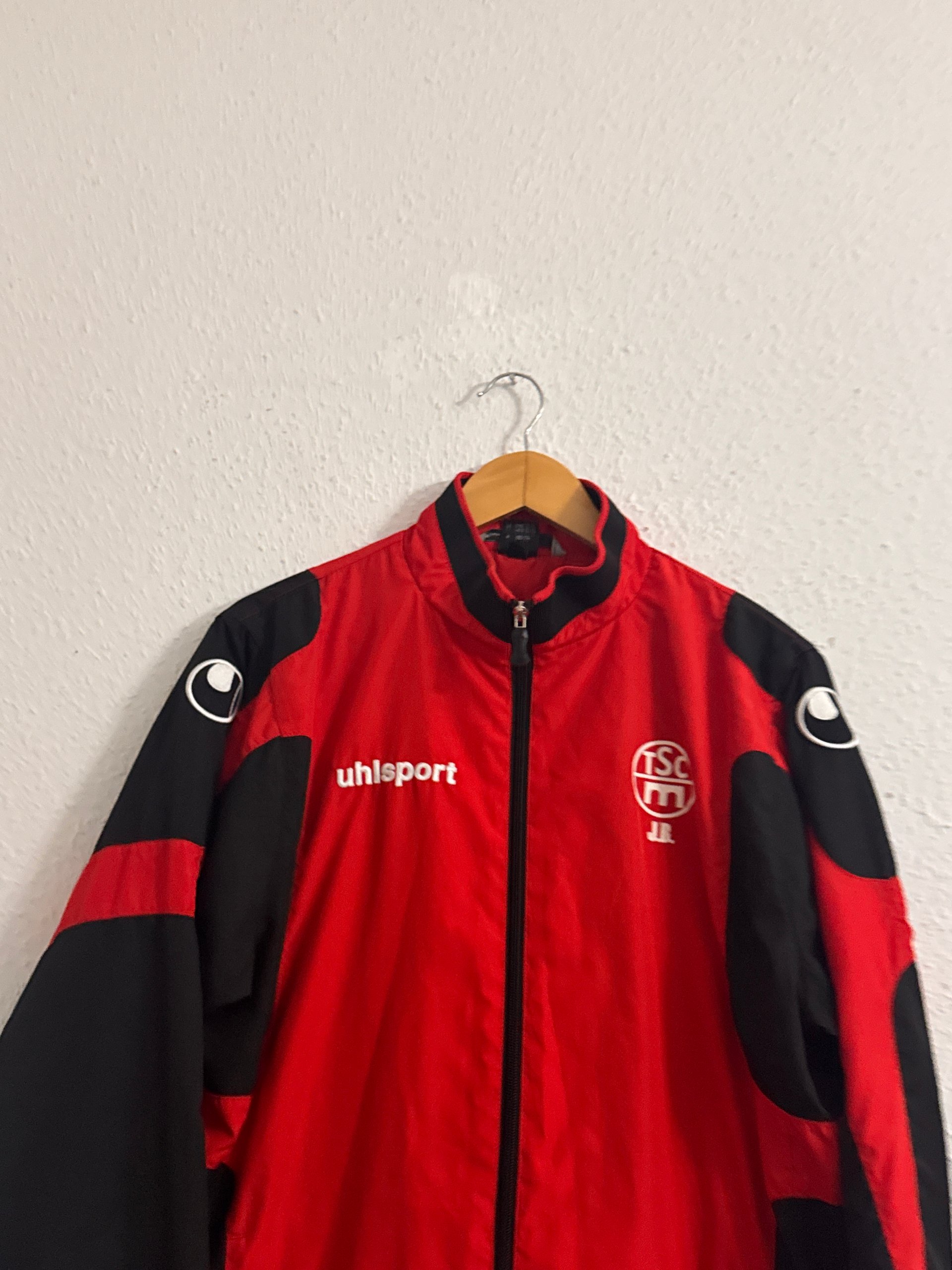 Uhlsport Red & Black Sports Jacket Medium 3121 image 2