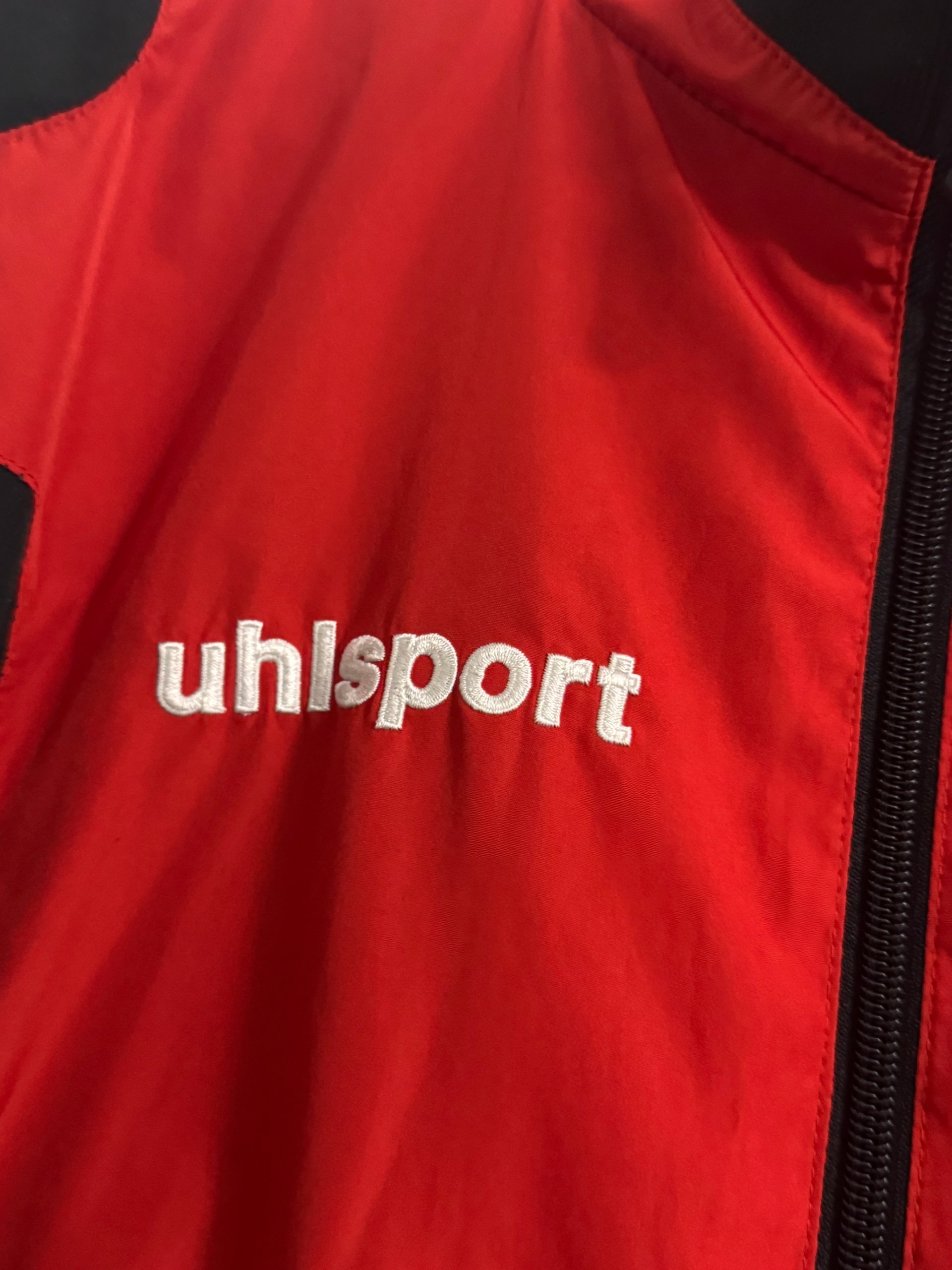 Uhlsport Red & Black Sports Jacket Medium 3121 image 4