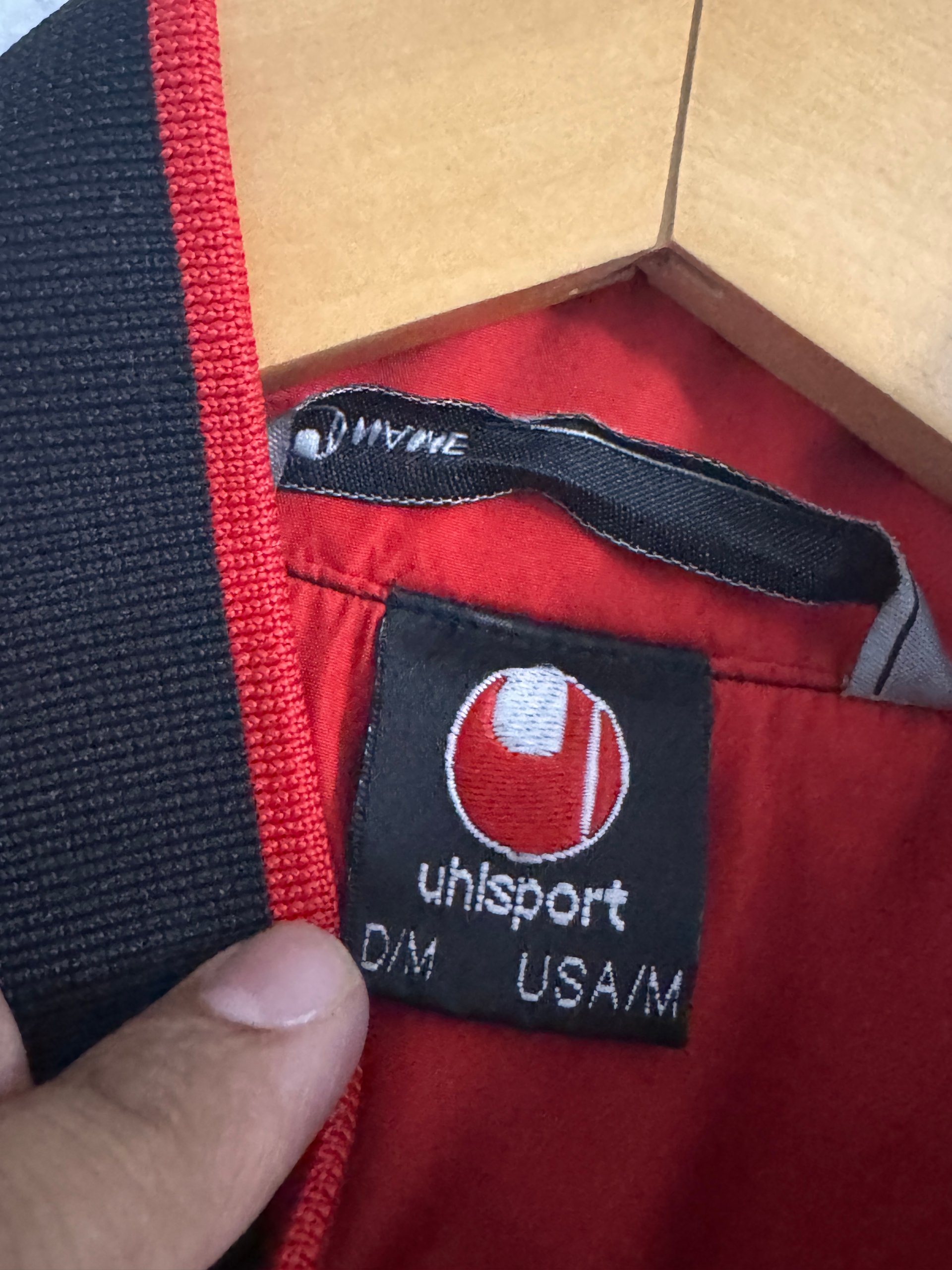 Uhlsport Red & Black Sports Jacket Medium 3121 image 6