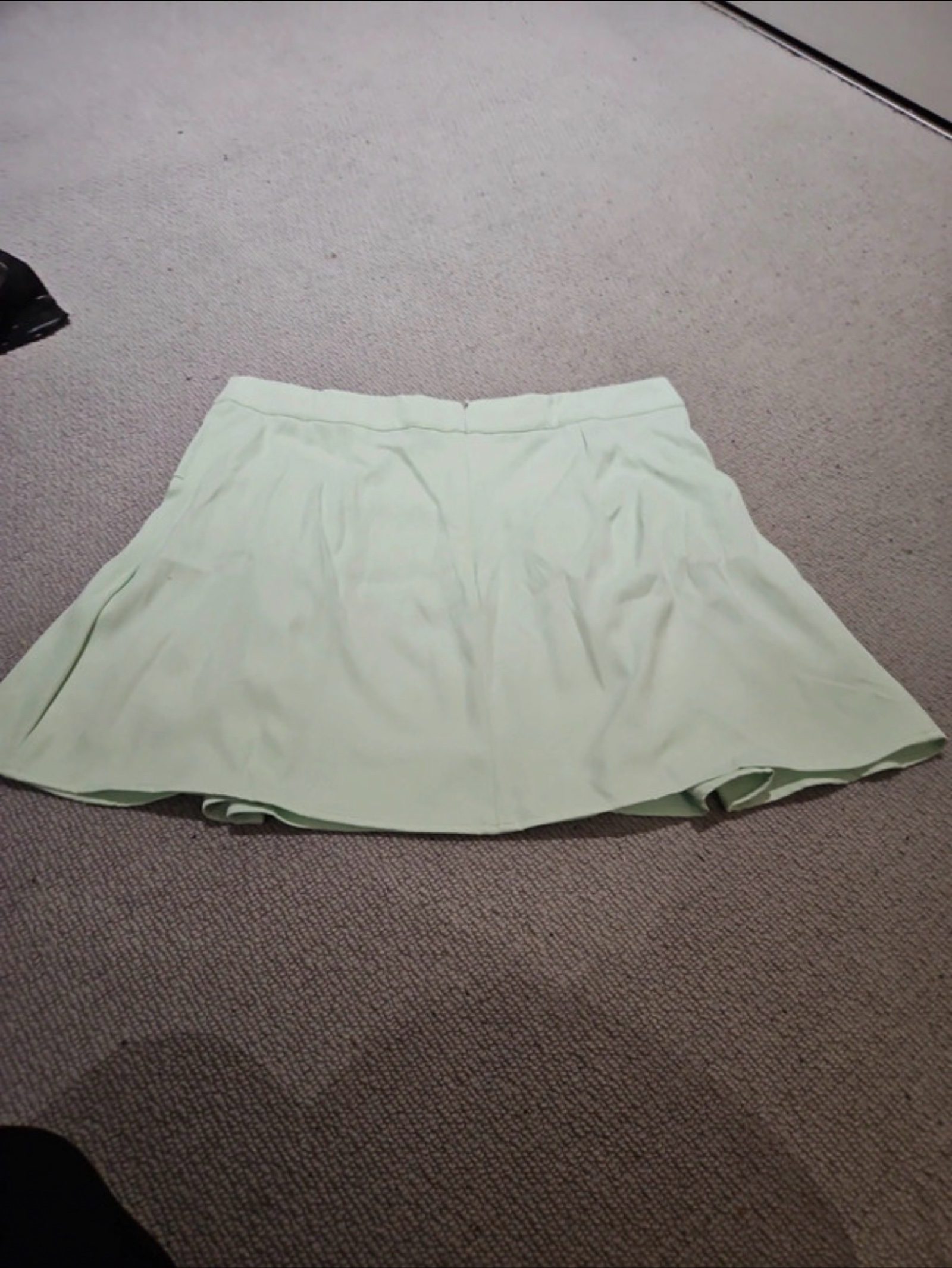 Light Green Skirt with Gold Chain Detail Women’s image 3