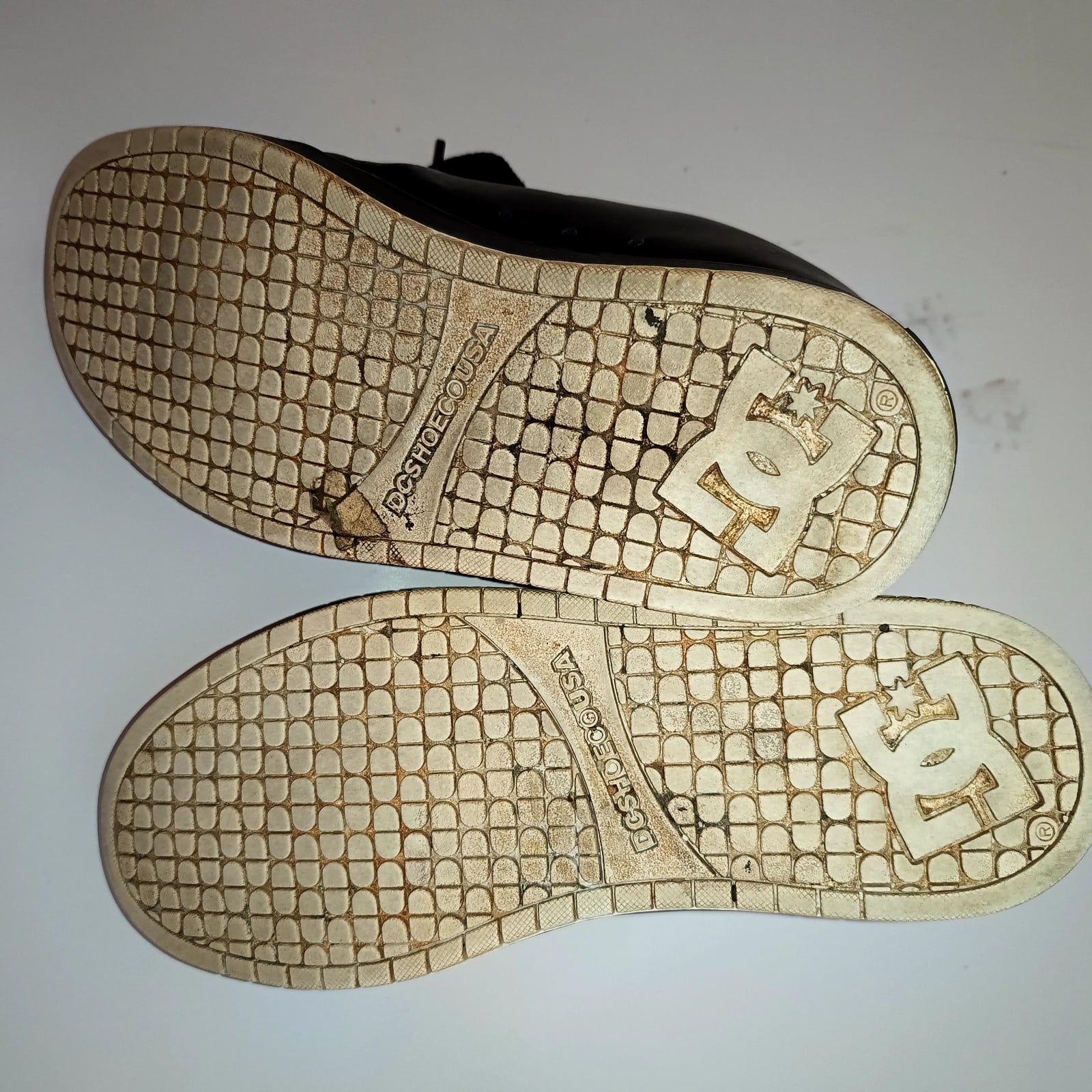 DC Black & Grey Skate Shoes US 12 Leather & Textile image 8