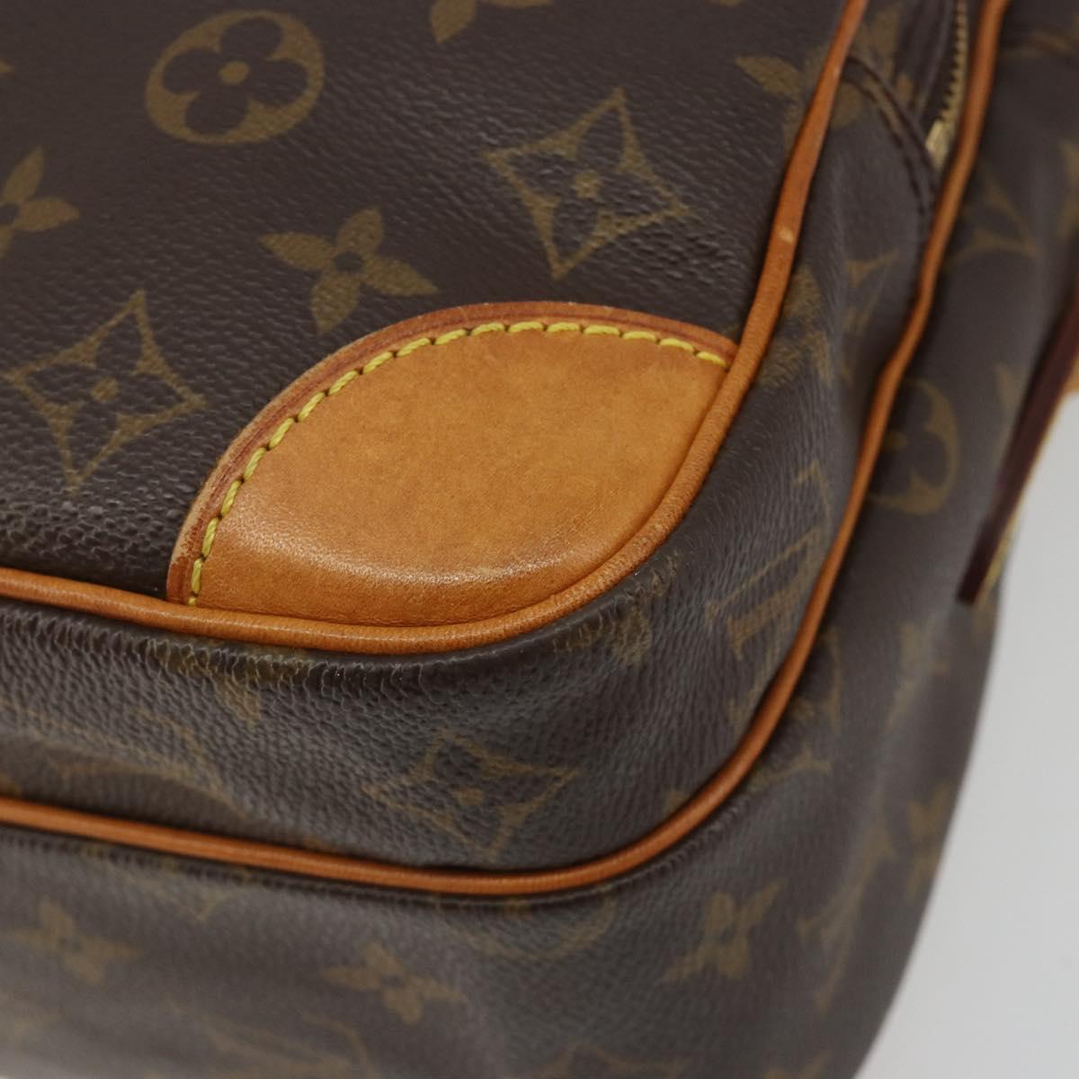 LOUIS VUITTON Monogram Nile Shoulder Bag M45244 LV Auth 191047A image 9