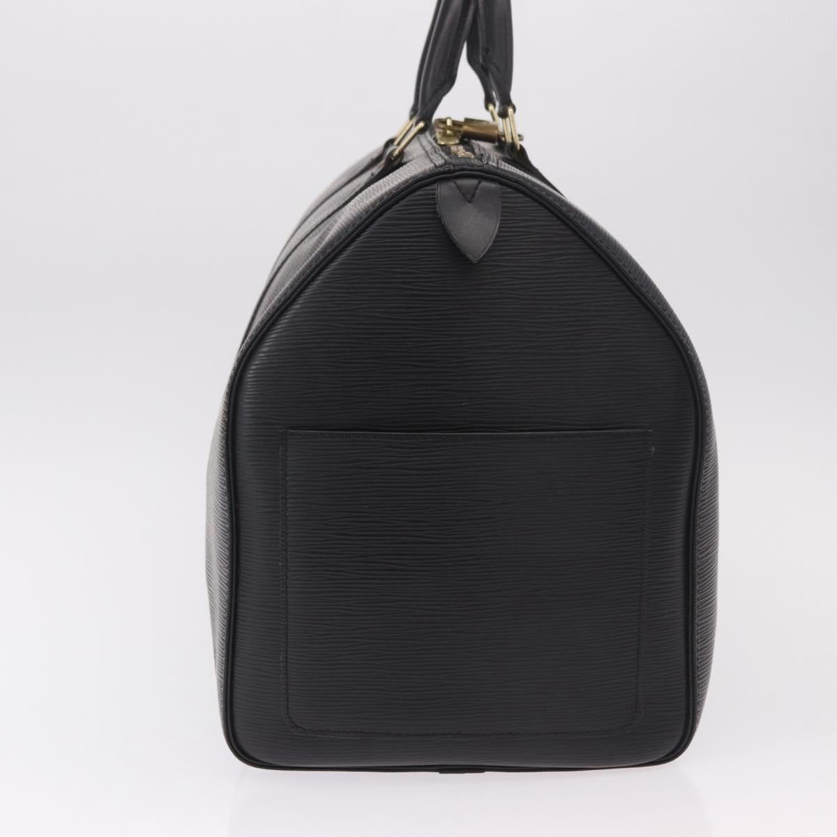 LOUIS VUITTON Epi Keepall 50 Boston Bag Black M42962 LV Auth 190102SAV image 4