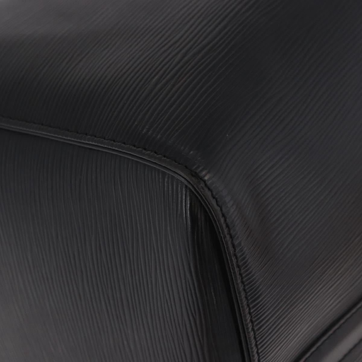 LOUIS VUITTON Epi Keepall 50 Boston Bag Black M42962 LV Auth 190102SAV image 8