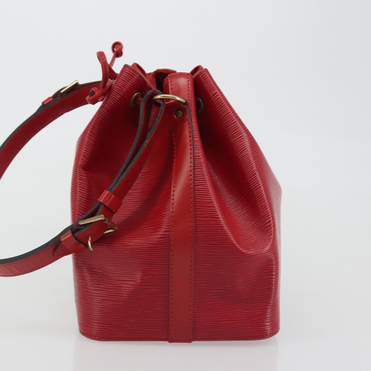 LOUIS VUITTON Epi Petit Noe Shoulder Bag Red M44107 LV Auth 188077V image 3