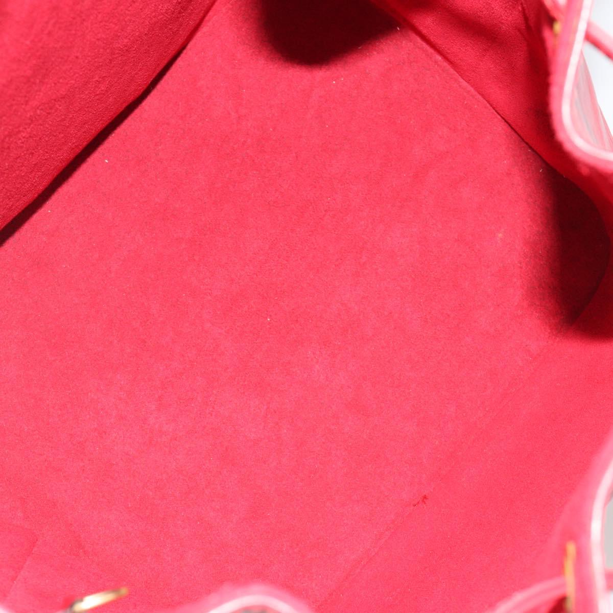 LOUIS VUITTON Epi Petit Noe Shoulder Bag Red M44107 LV Auth 188077V image 10