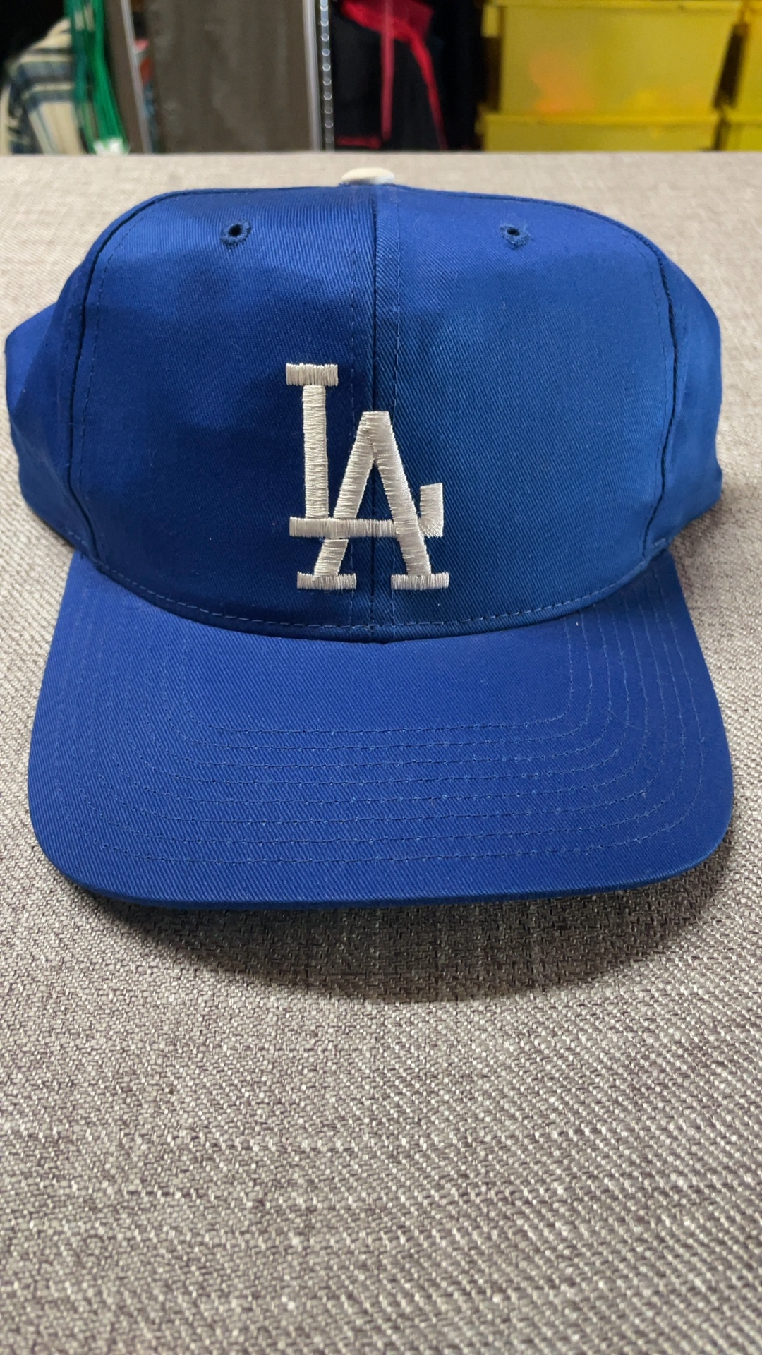 Vintage MLB Blue Los Angeles Dodgers Snapback Cap One Size