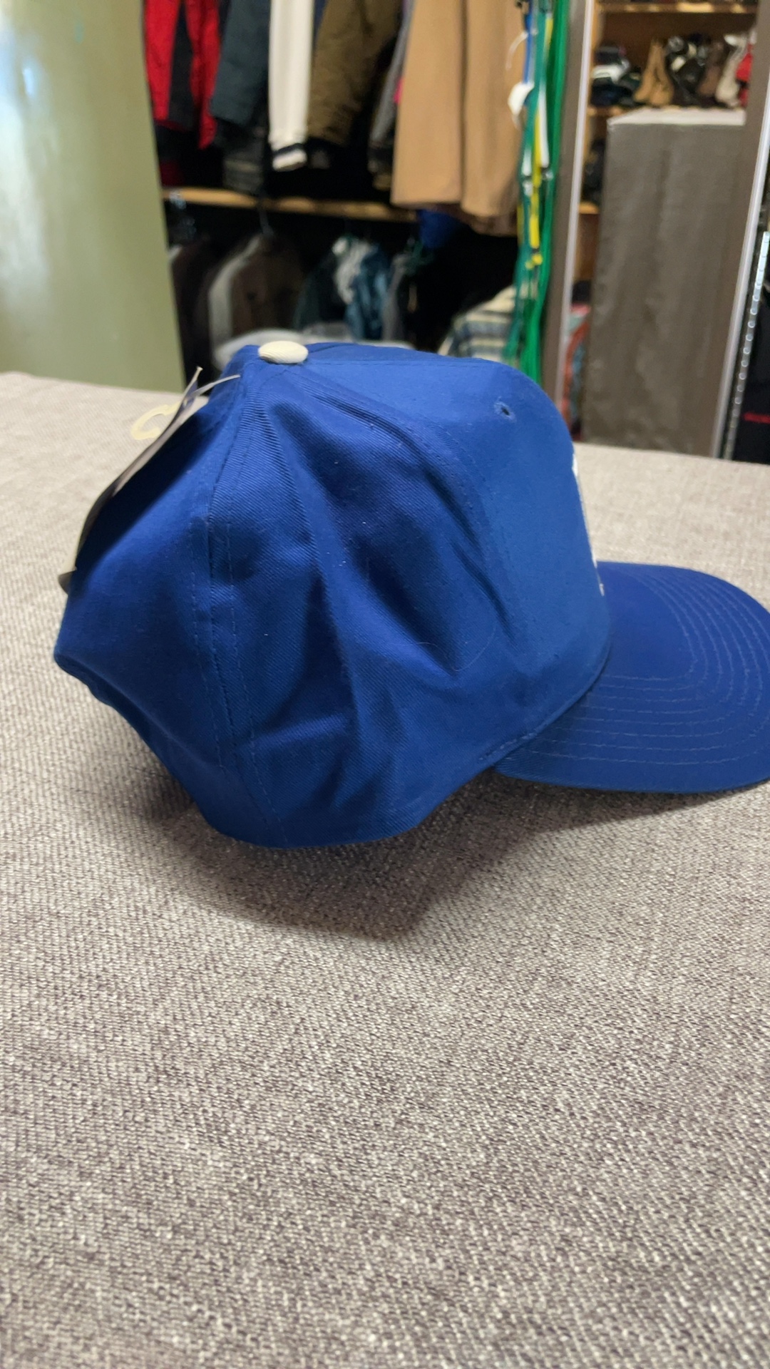 Vintage MLB Blue Los Angeles Dodgers Snapback Cap One Size image 6