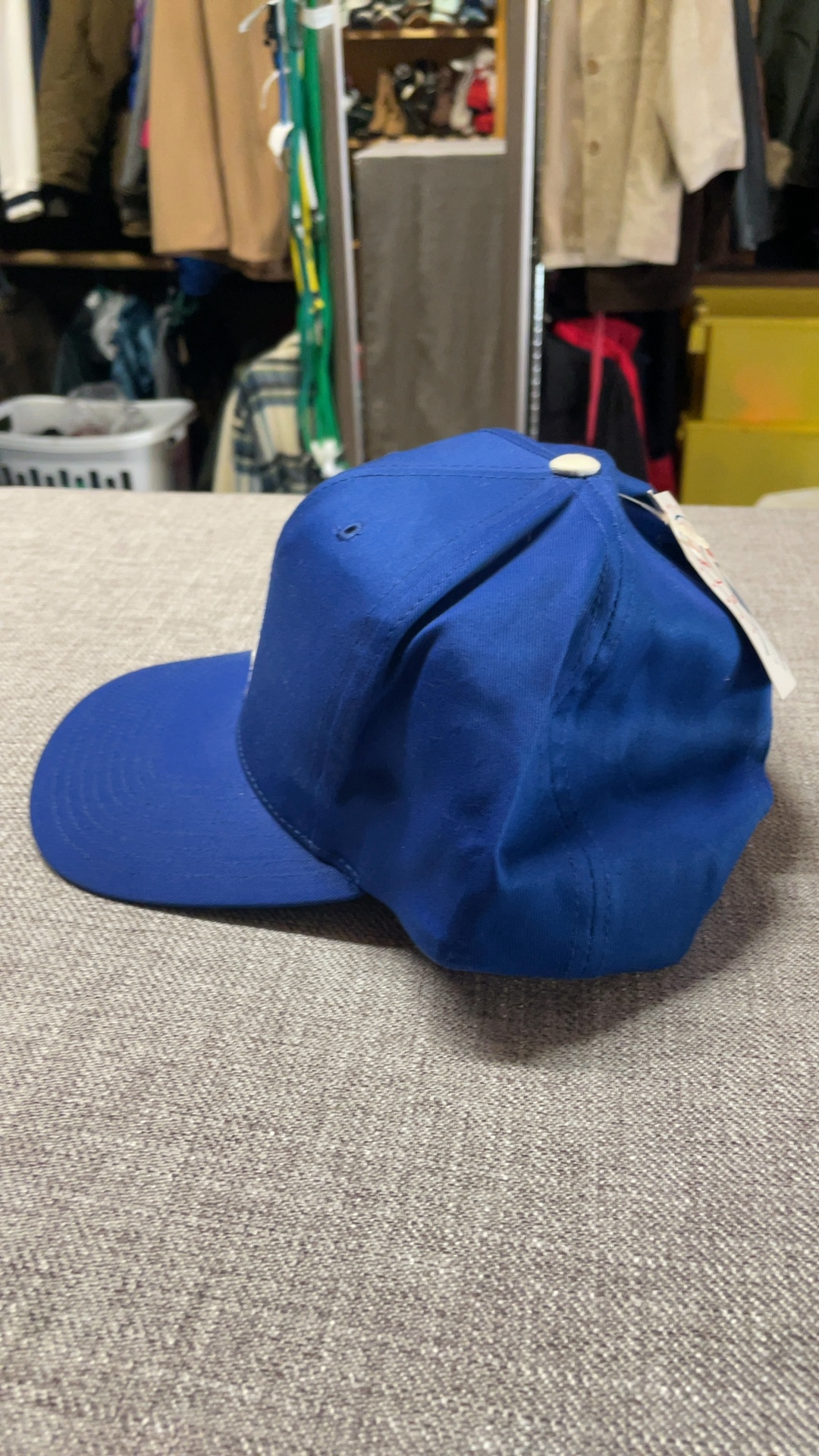 Vintage MLB Blue Los Angeles Dodgers Snapback Cap One Size image 8
