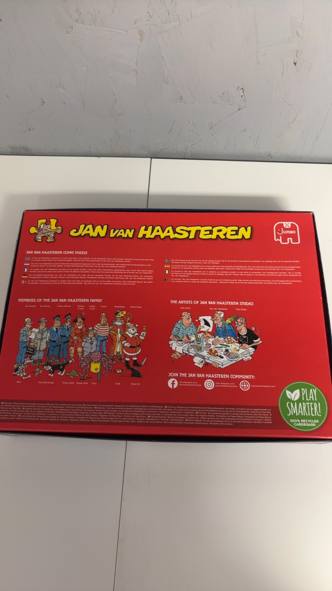 Jan Van Haasteren Comic Puzzle 1000 Pieces Eurosong Contest image 3