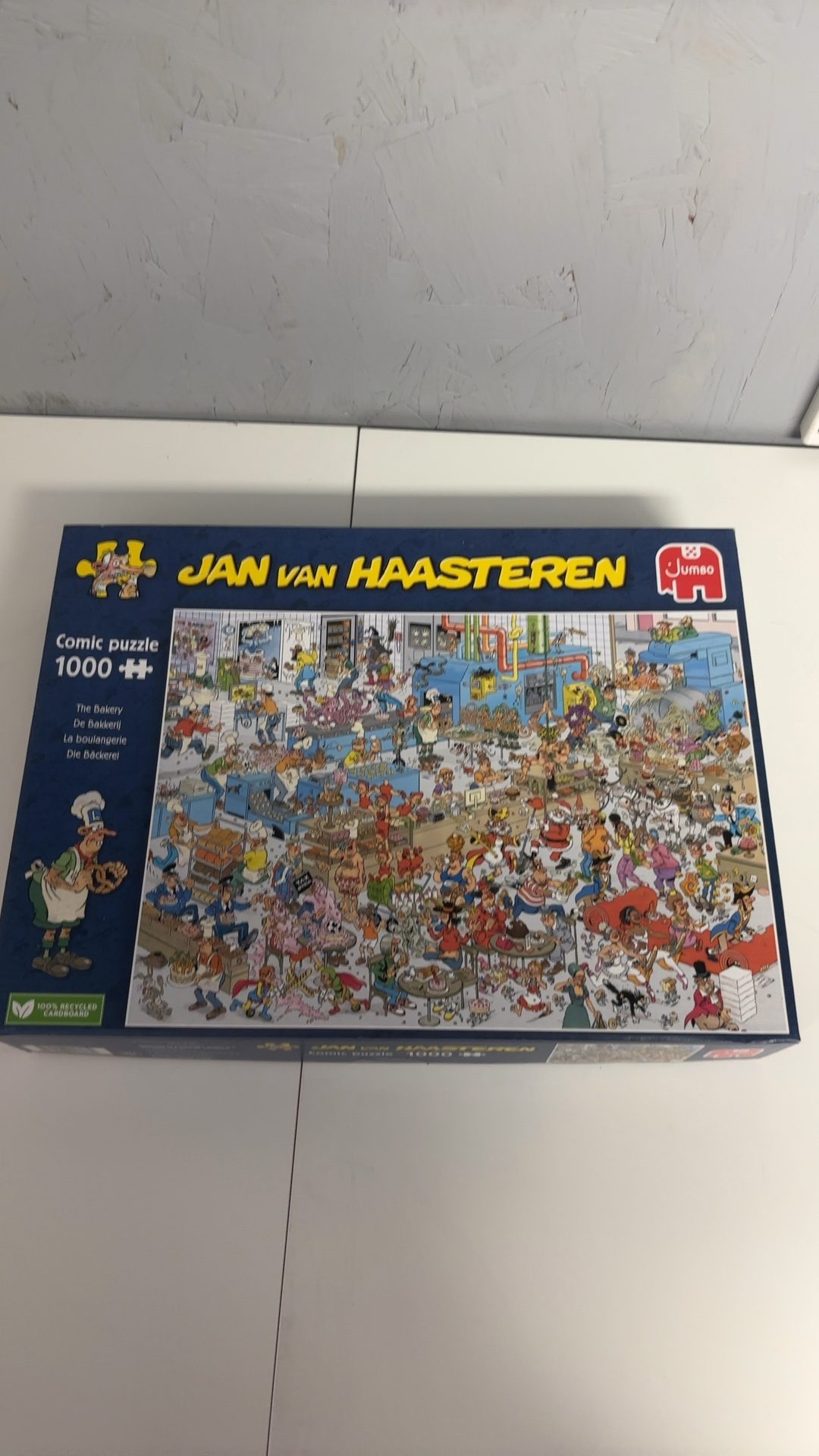 Jan van Haasteren Blue Comic Puzzle 1000 Pieces The Bakery