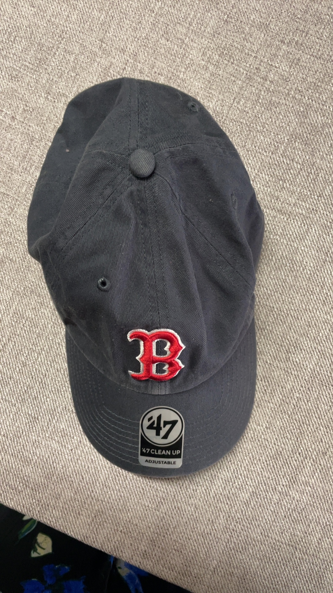 47 Brand Fenway Park Collection Boston Red Sox Black Adjustable Cotton Hat OSFA image 6