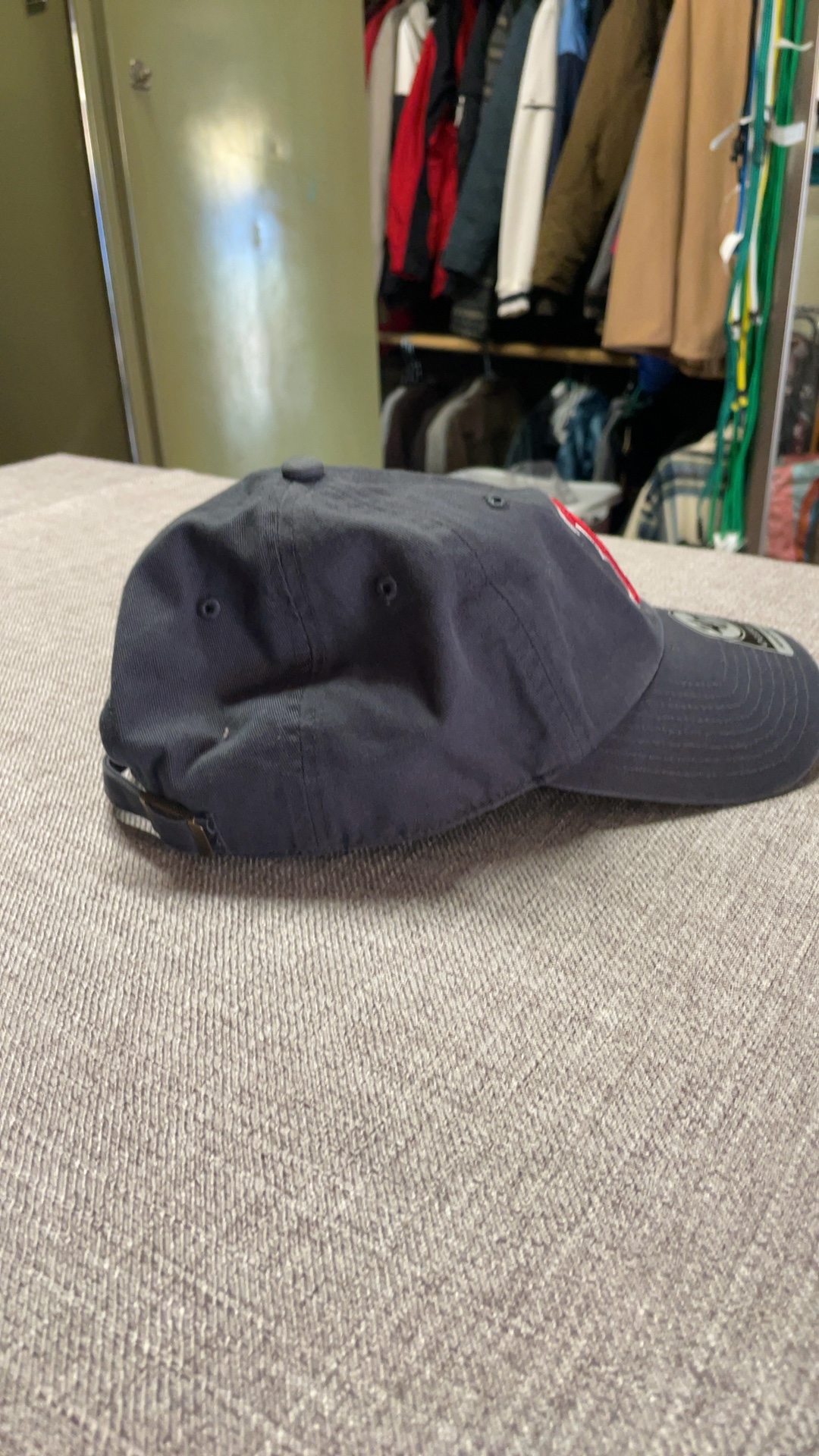 47 Brand Fenway Park Collection Boston Red Sox Black Adjustable Cotton Hat OSFA image 7