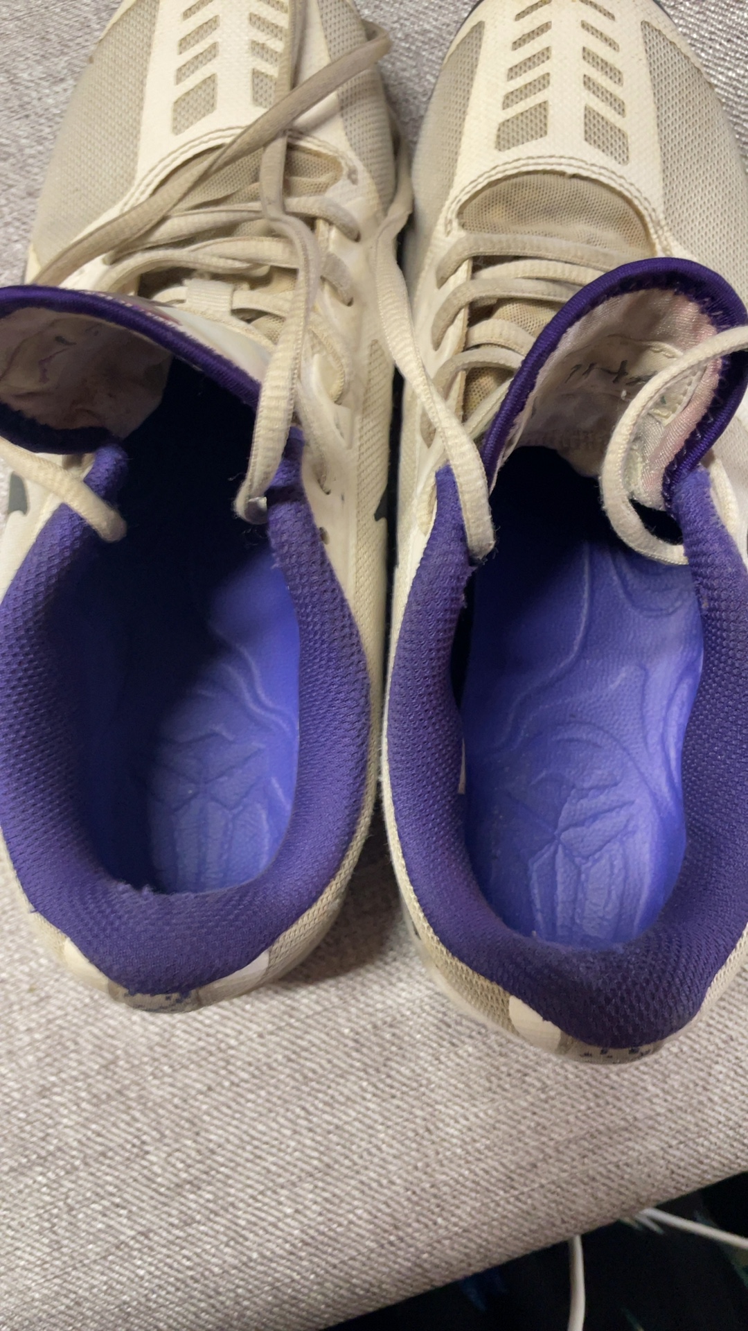 Kobe Nike Purple & White Alpha Basketball Shoes US 8 image 5
