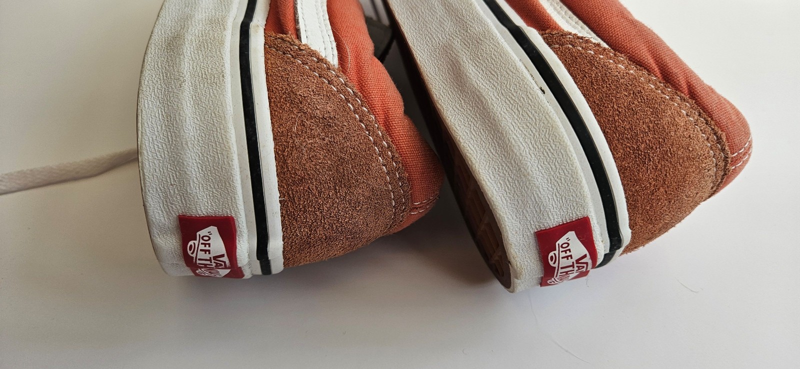 Vans Brown & Rust Old Skool Suede & Canvas Trainers UK 7 image 4