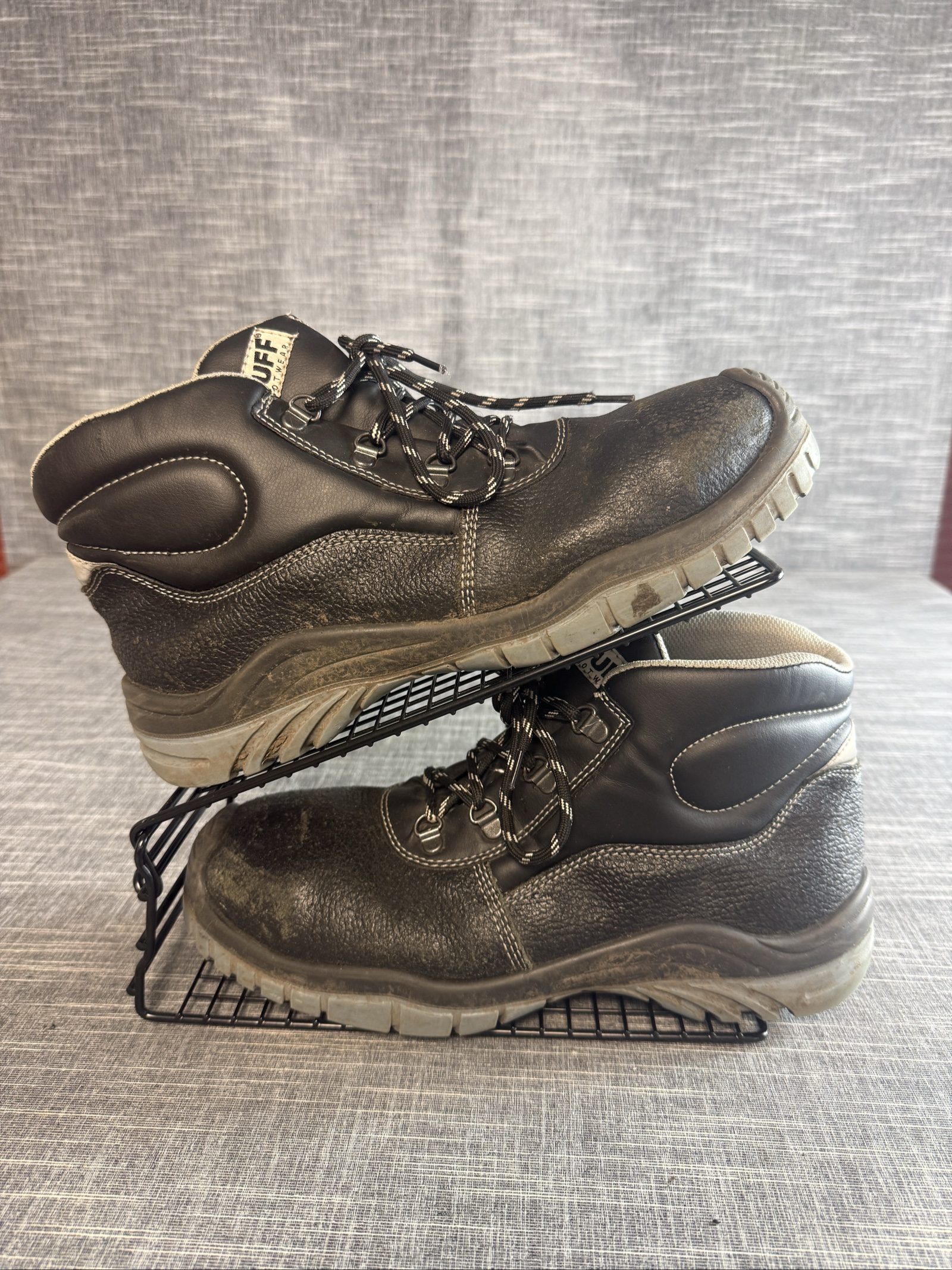 Veltuff Deluxe-101525 Men’s Safety Work Boots UK 8 Black