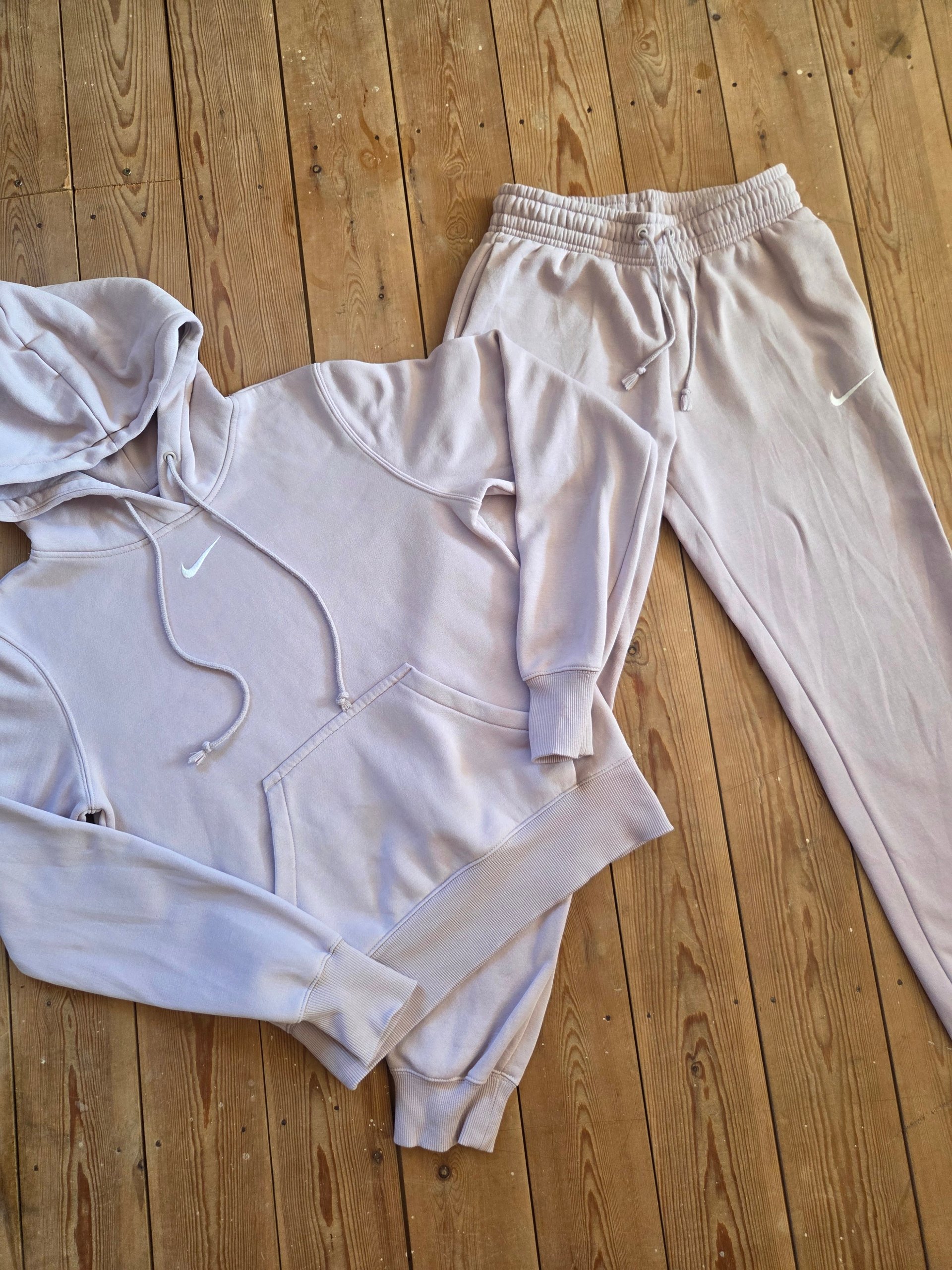 Nike Sportswear Phoenix Fleece Platinum Violet Matching Tracksuit Set Women’s XS