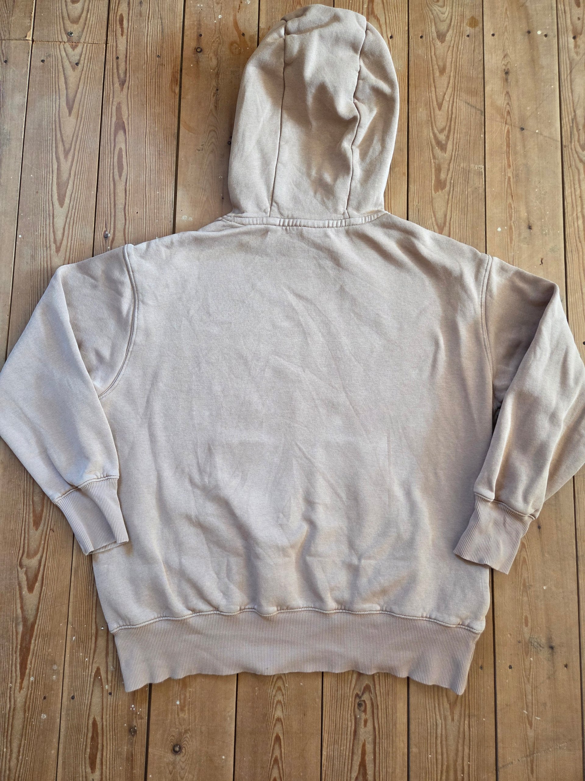 Nike Sportswear Phoenix Fleece Over-Oversized Hoodie Hemp Sail Beige Women’s S image 2