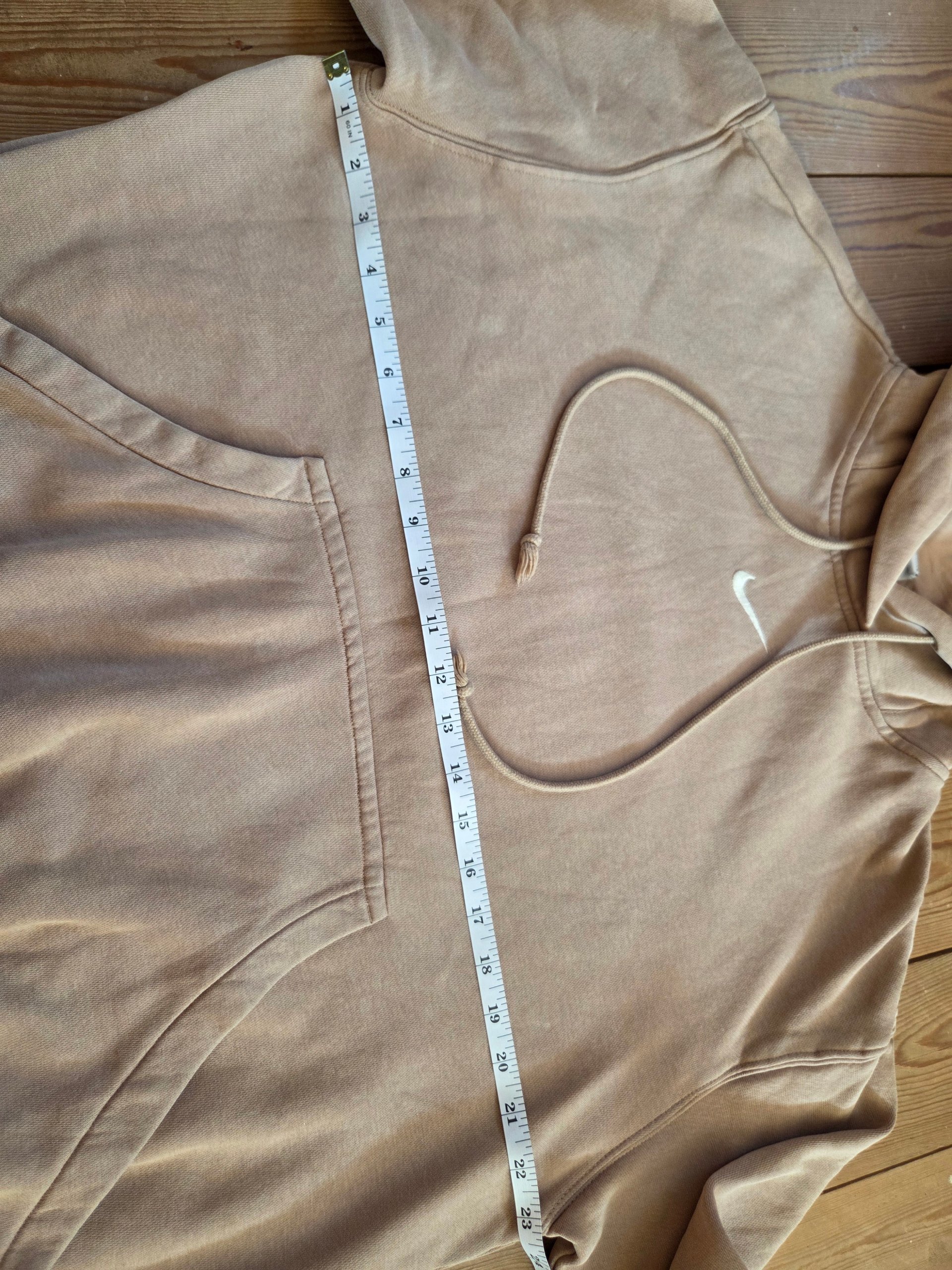 Nike Sportswear Phoenix Fleece Over-Oversized Hoodie Hemp Sail Beige Women’s S image 4