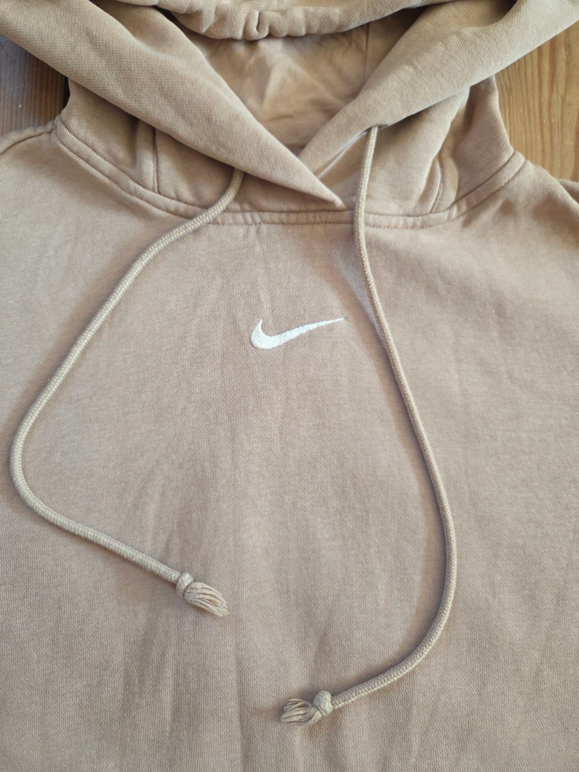Nike Sportswear Phoenix Fleece Over-Oversized Hoodie Hemp Sail Beige Women’s S image 8