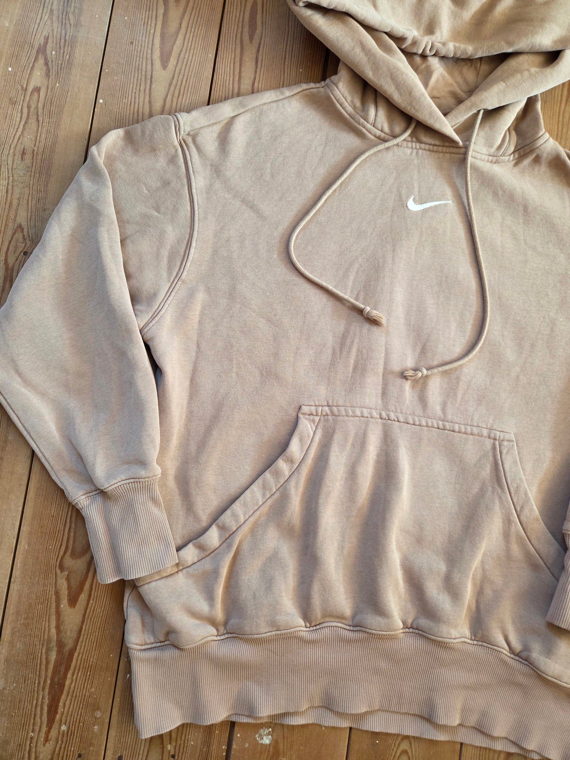 Nike Sportswear Phoenix Fleece Over-Oversized Hoodie Hemp Sail Beige Women’s S image 9