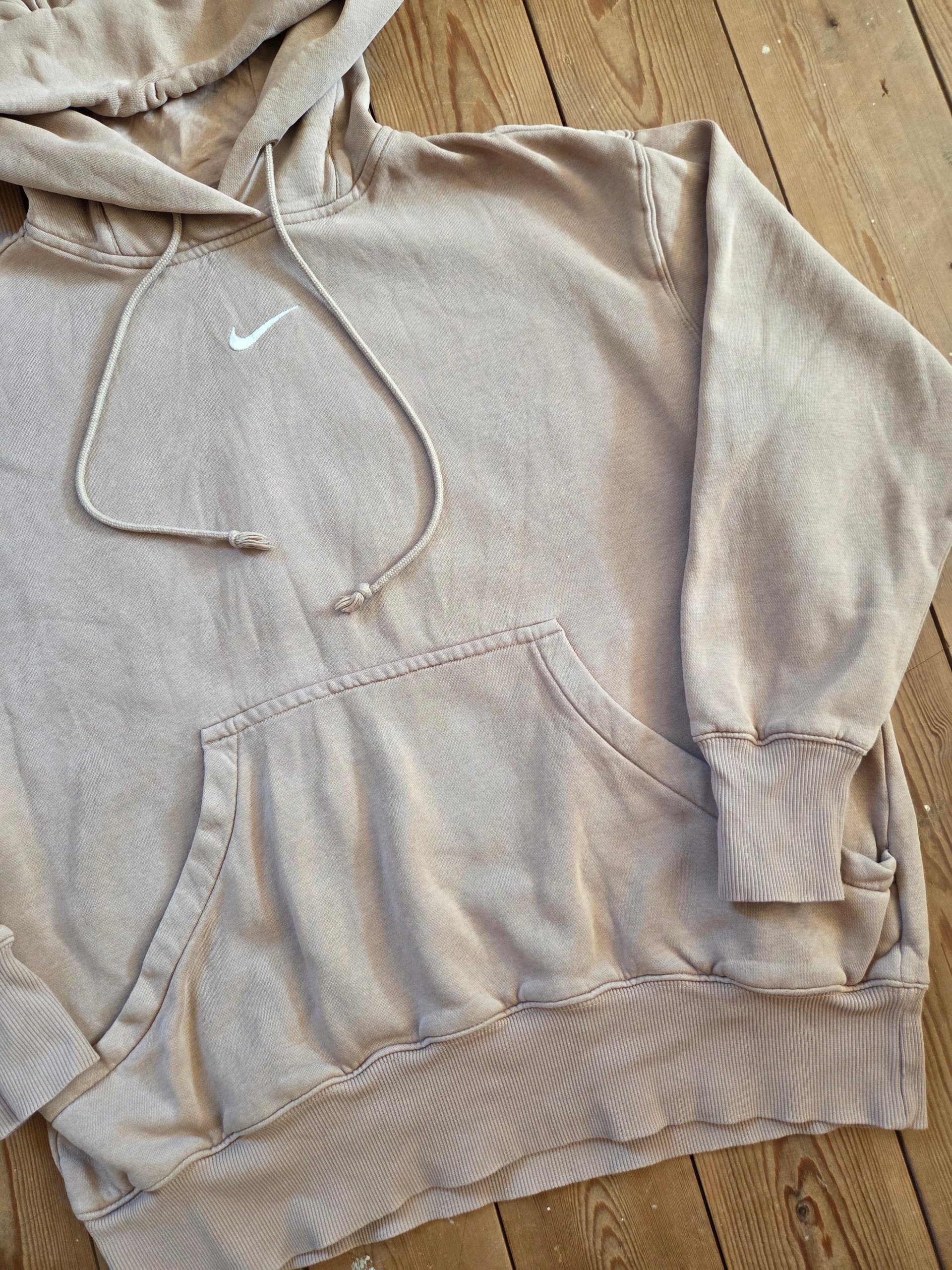 Nike Sportswear Phoenix Fleece Over-Oversized Hoodie Hemp Sail Beige Women’s S image 10