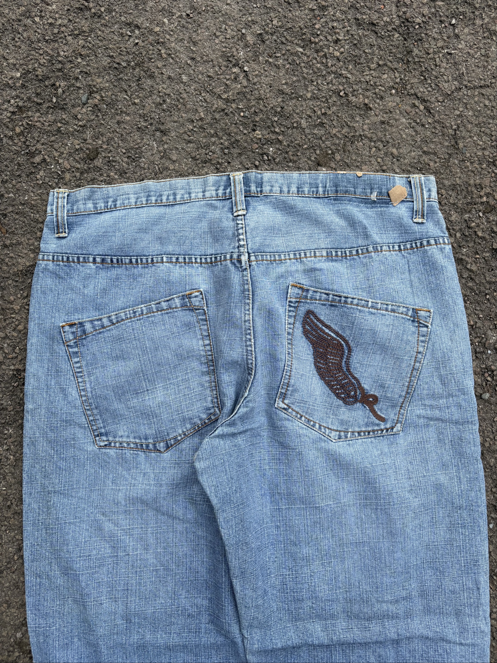 Rocawear Light Blue Denim Jeans 40 Relaxed Fit image 2