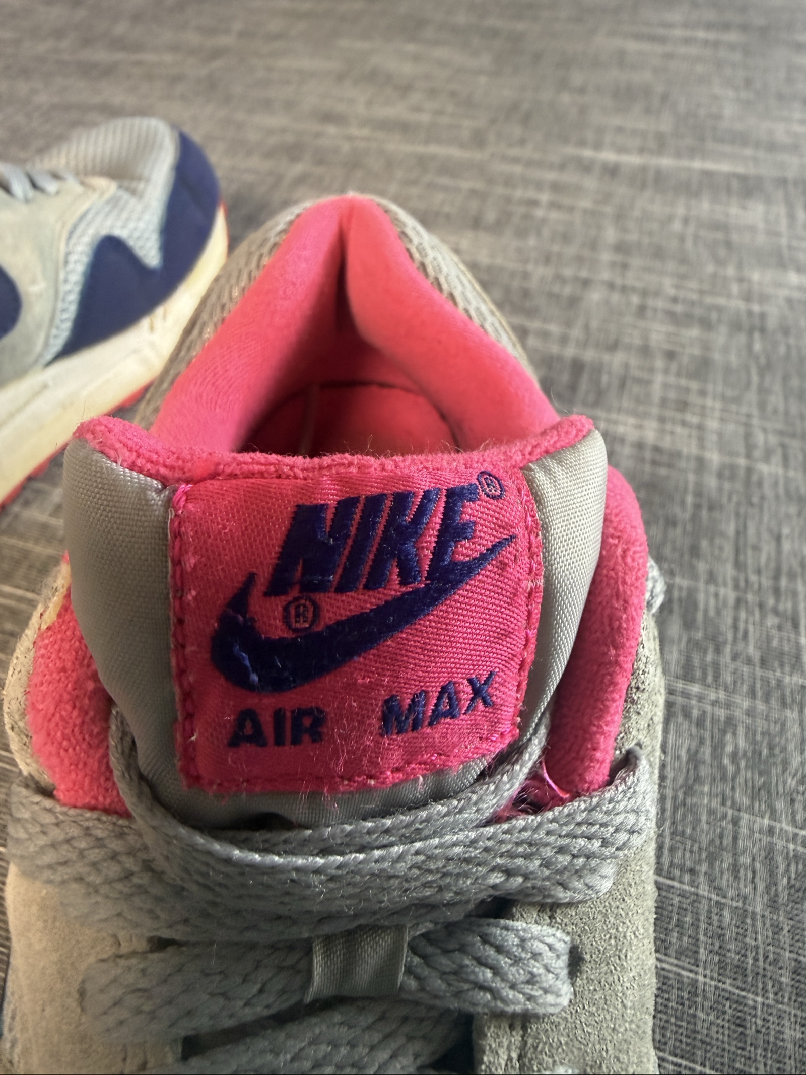 Nike Air Max Women’s Trainers UK 5 Grey Navy Pink image 5
