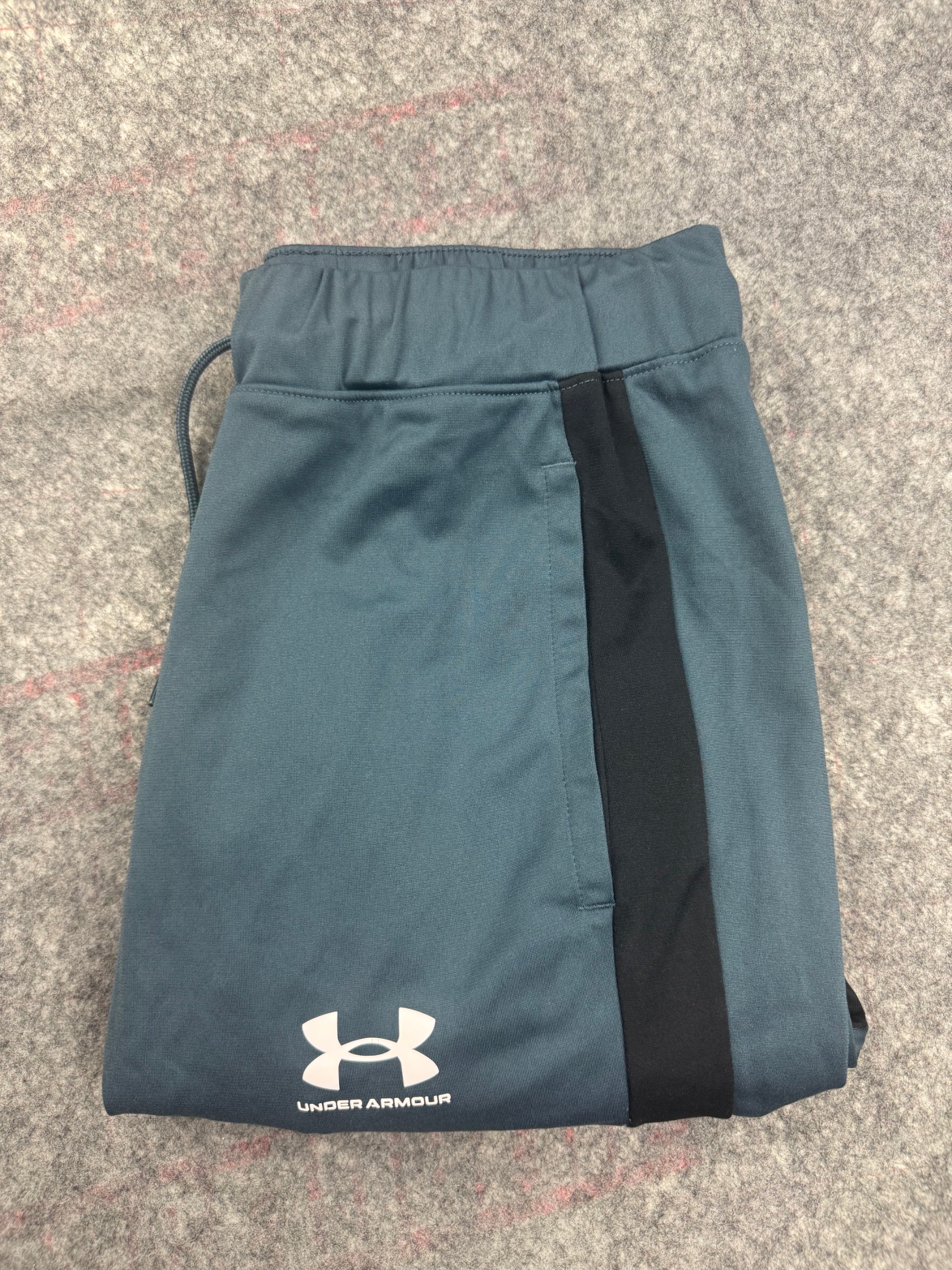 Under Armour Slate Blue & Black Jogger Tracksuit Bottoms Men’s M image 2