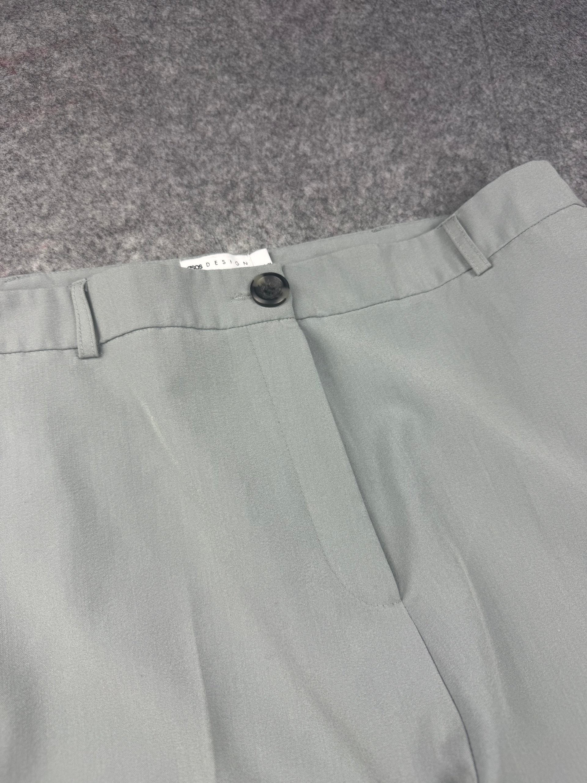 ASOS Grey Tailored Straight Leg Trousers UK 16 / EU 44 image 2
