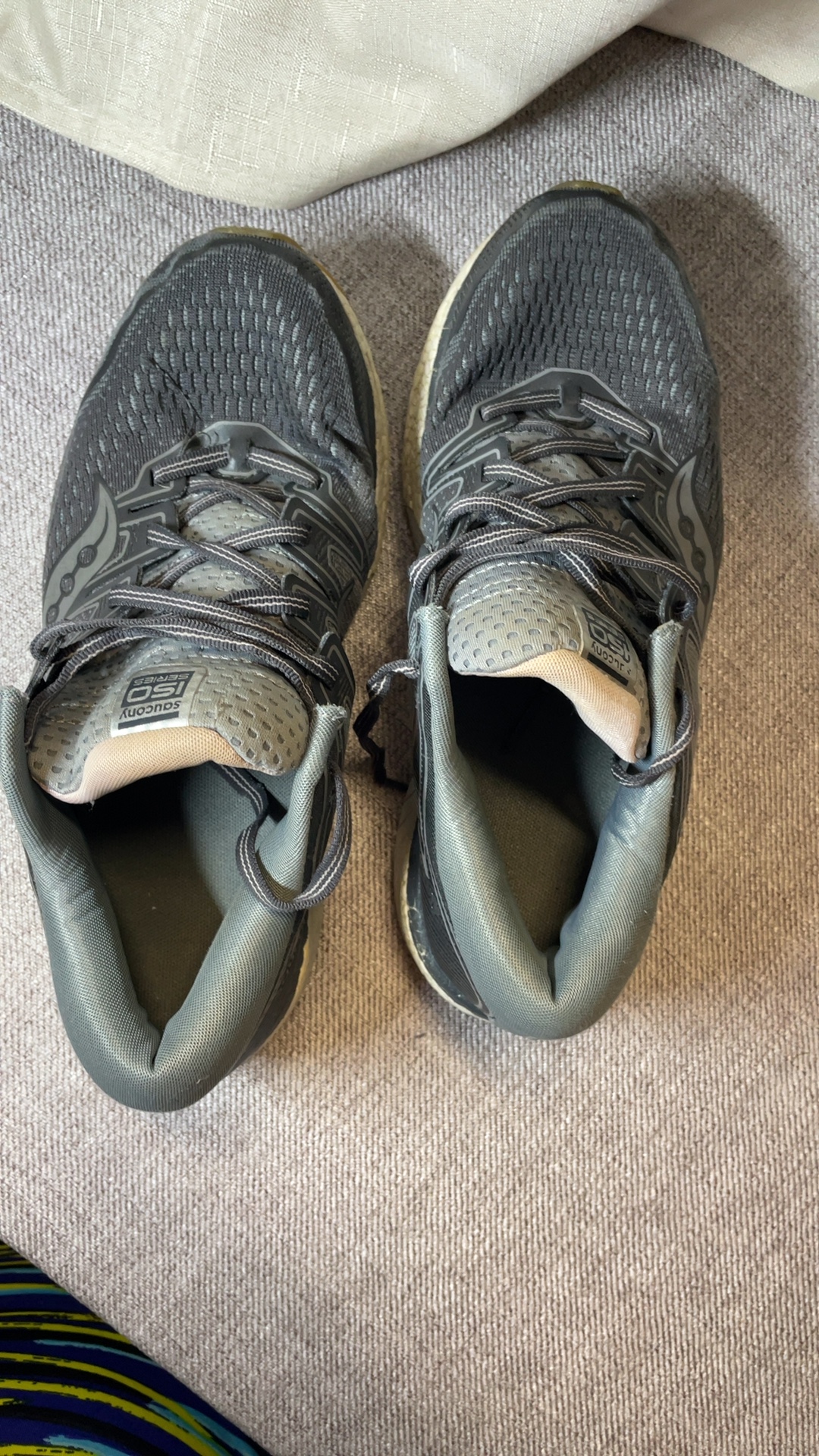 Saucony Women's Grey Everun Running Shoes US 8 image 4