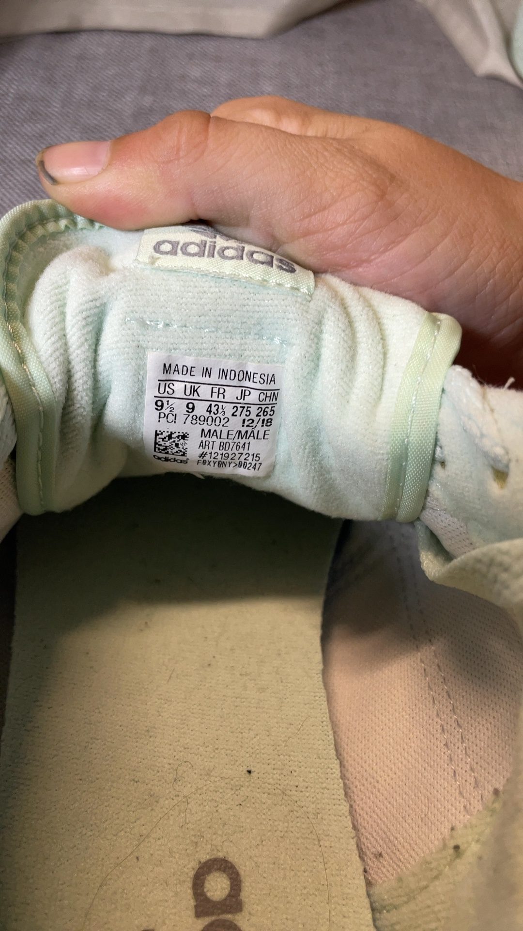 Adidas Mint Green Continental 80 Sneakers US 9.5 Men's image 3
