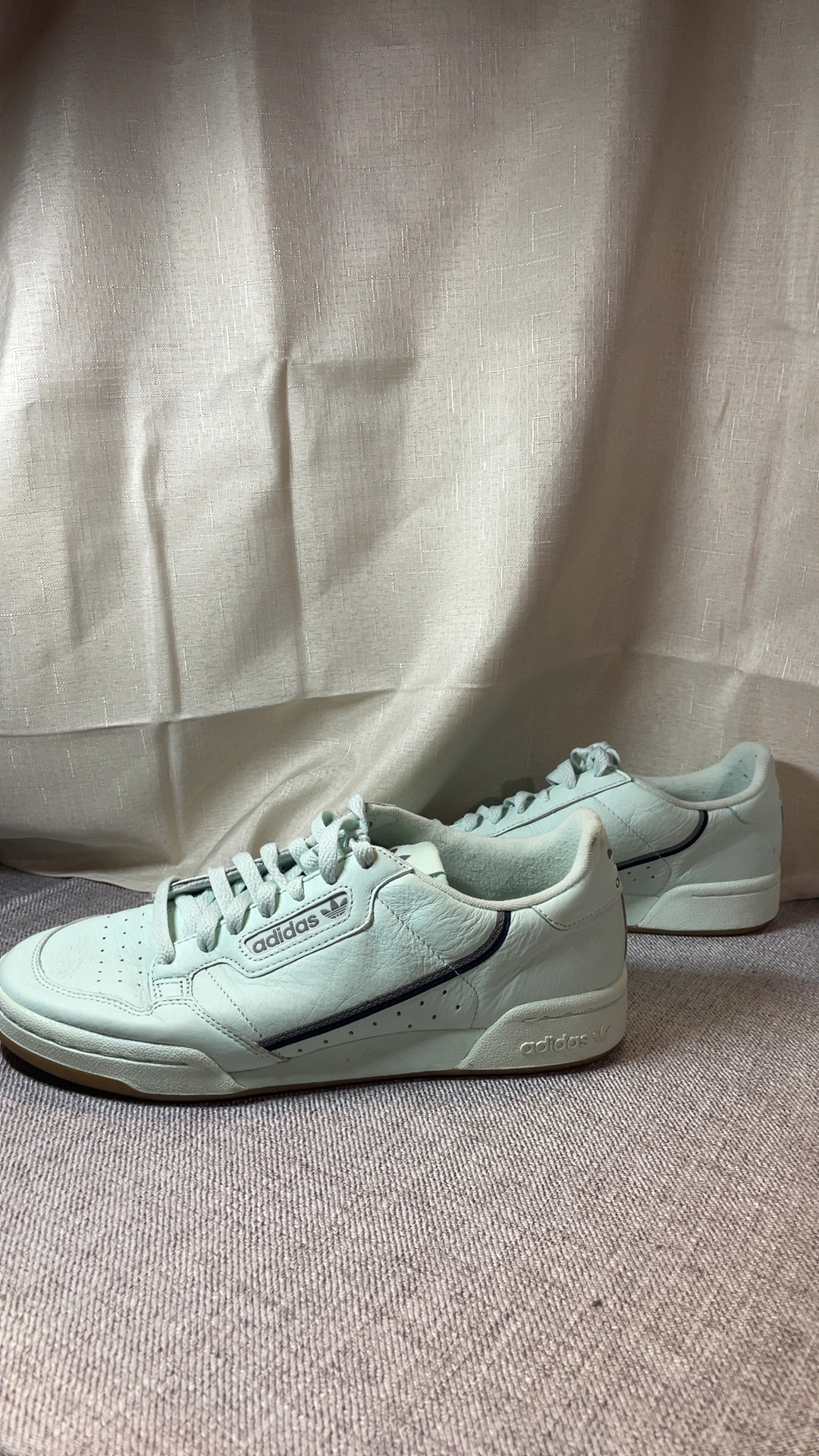 Adidas Mint Green Continental 80 Sneakers US 9.5 Men's image 6