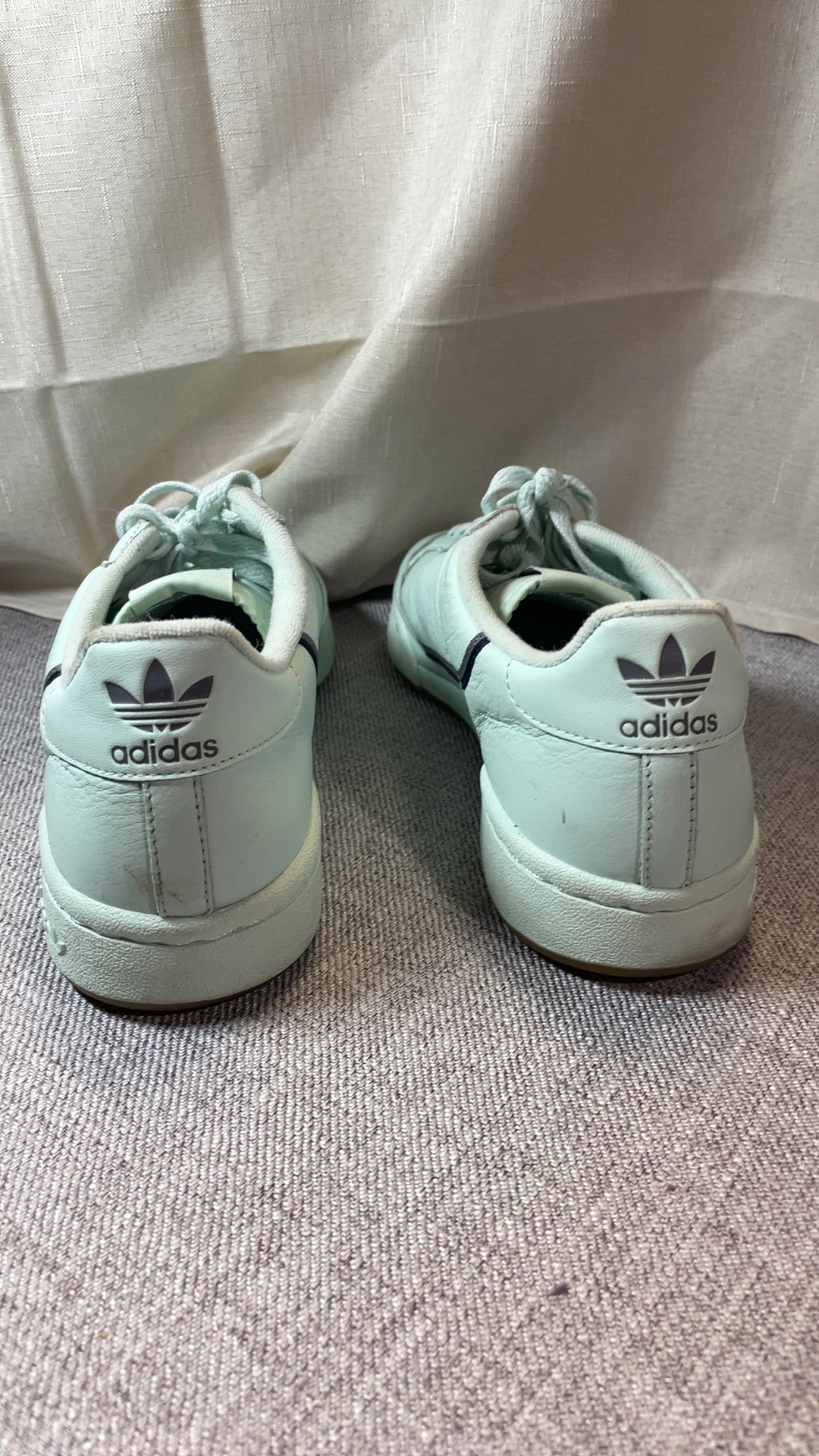 Adidas Mint Green Continental 80 Sneakers US 9.5 Men's image 7