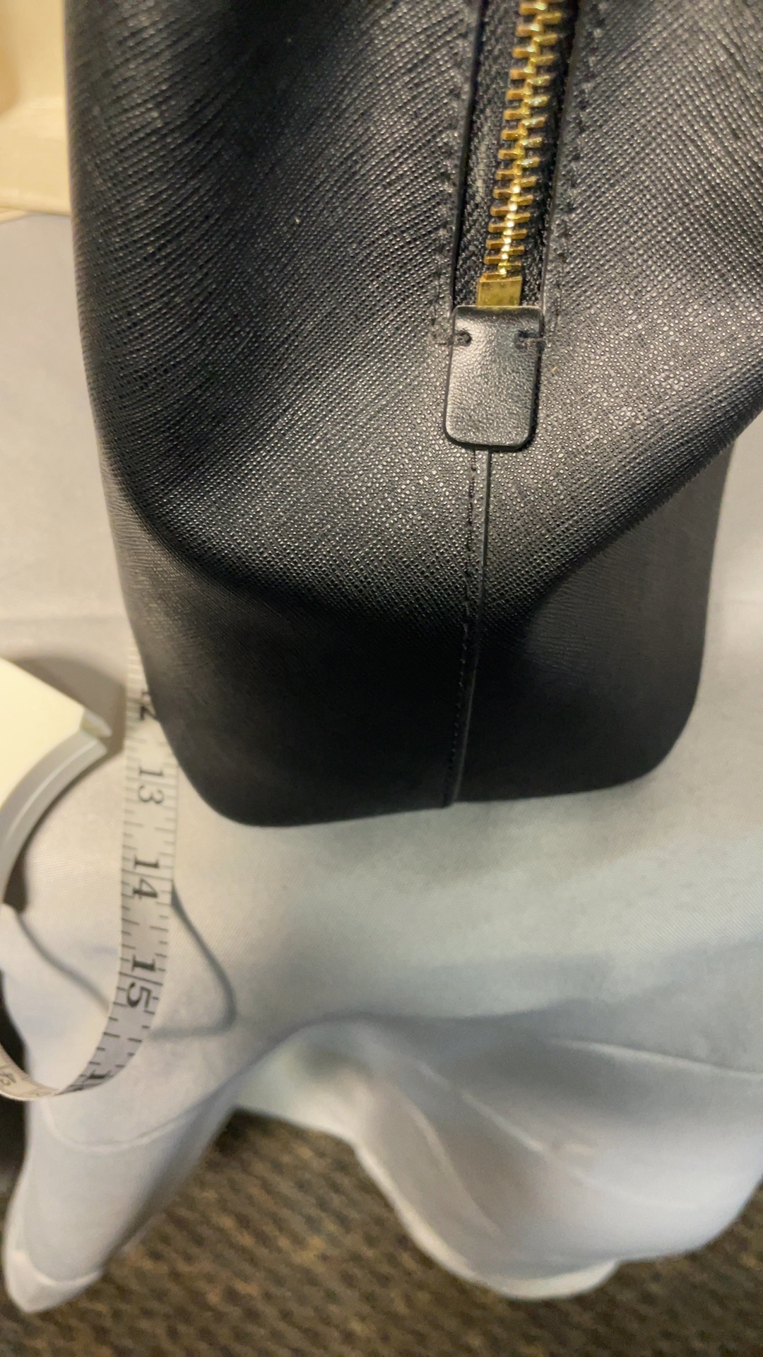 Michael Kors Black Leather Satchel Handbag image 5