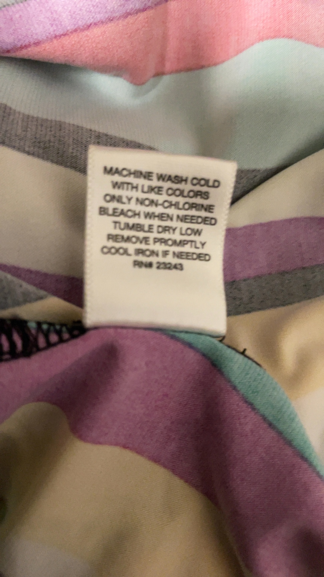 New York & Company Multi-Colour Striped Wrap Dress Large Polyester Spandex image 2
