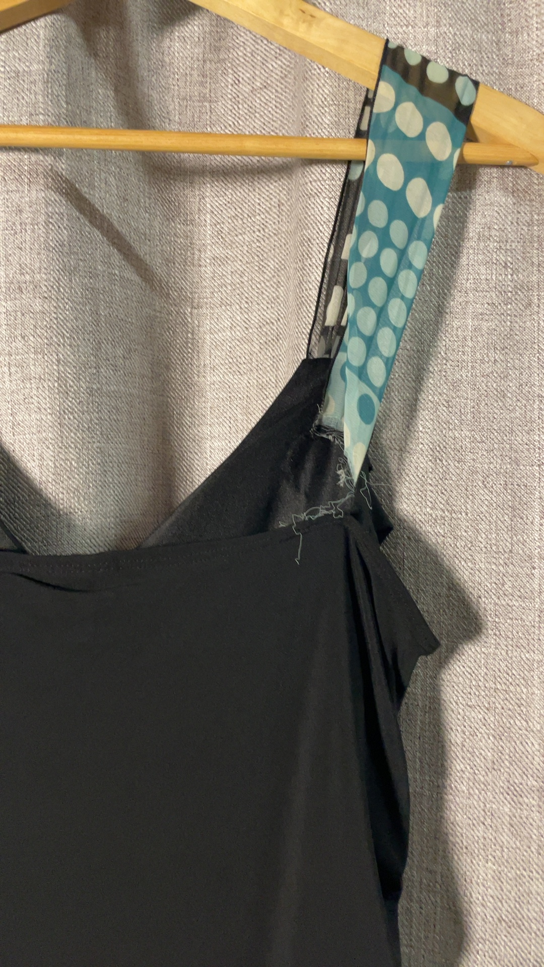 Collection Black & Blue Polka Dot Dress size 16 image 3