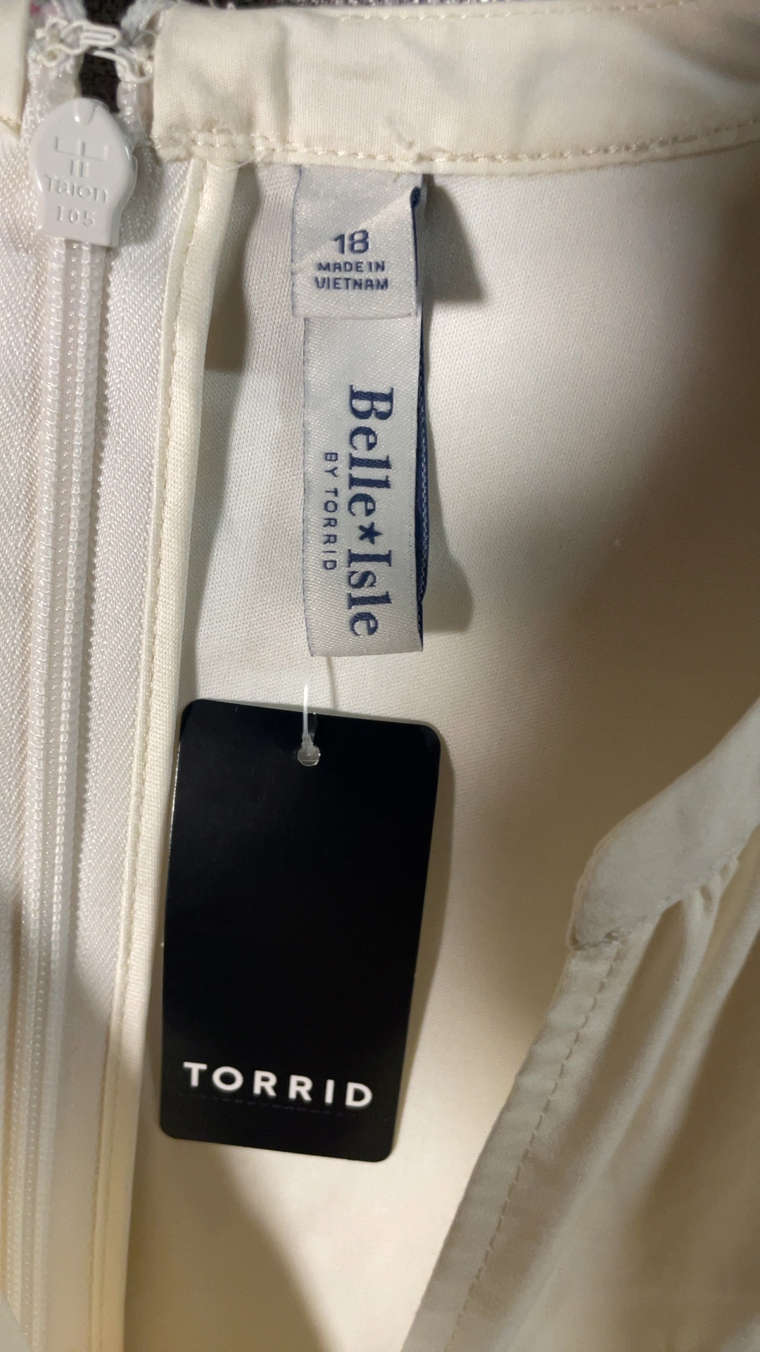 Belle Isle by Torrid White Floral Dress Size 18 image 7