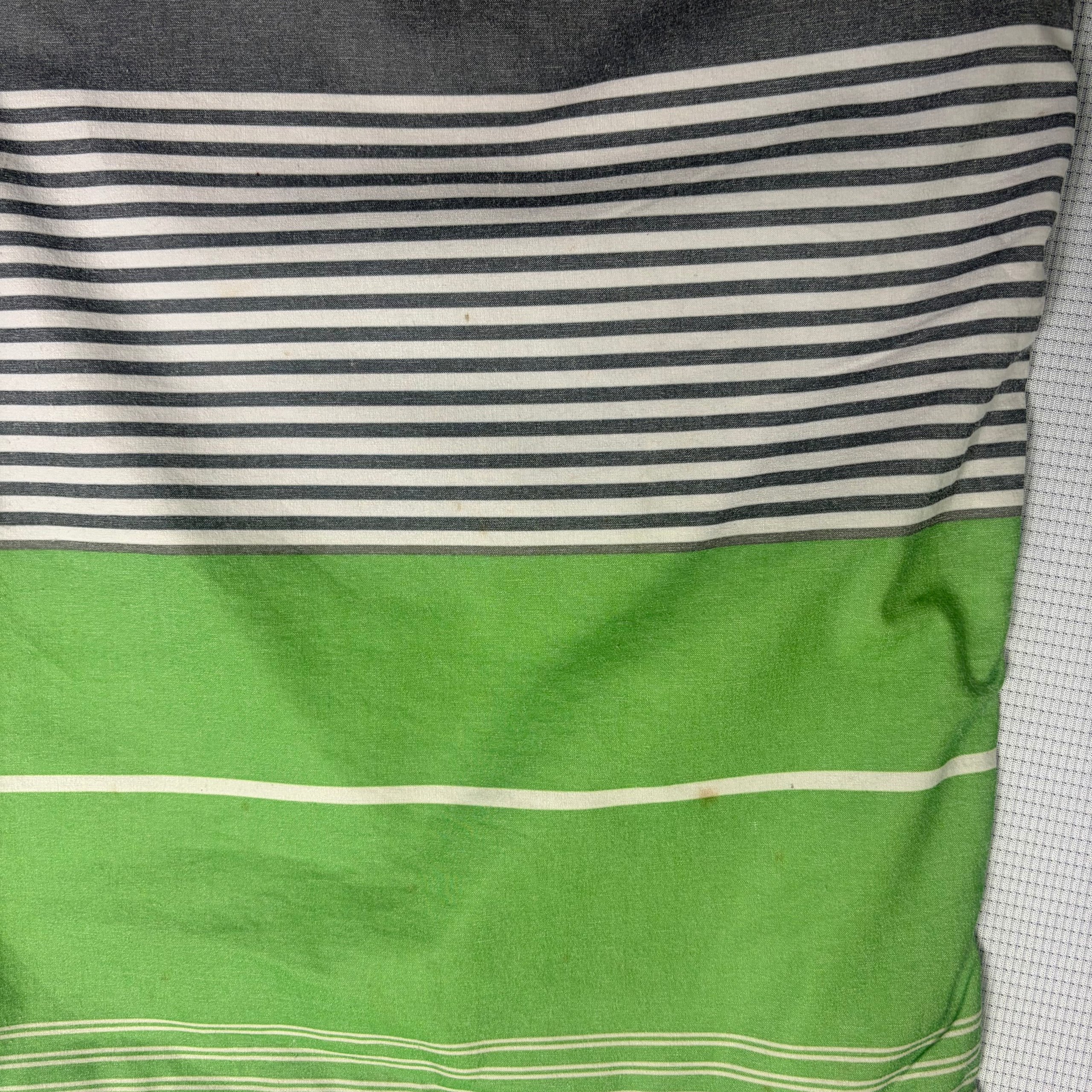 Billabong Board Shorts Grey Green Striped Men's Size 36 Surf Beachwear image 7