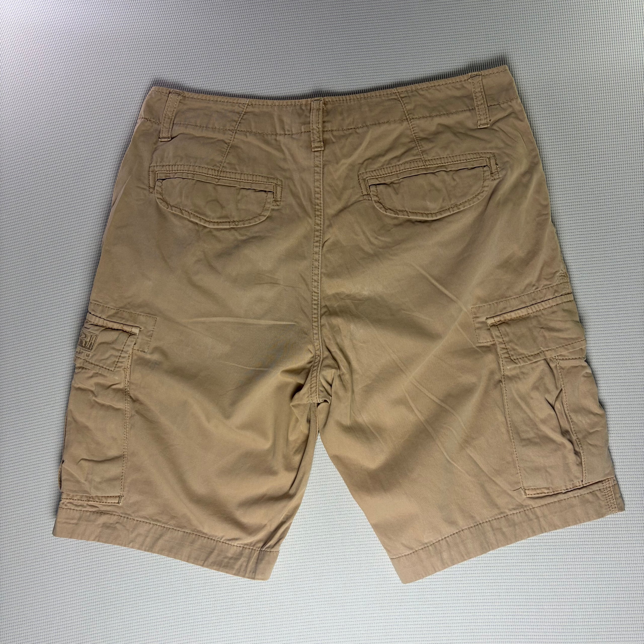 Napapijri Cargo Shorts Beige Men's W30 Workwear Utility image 7