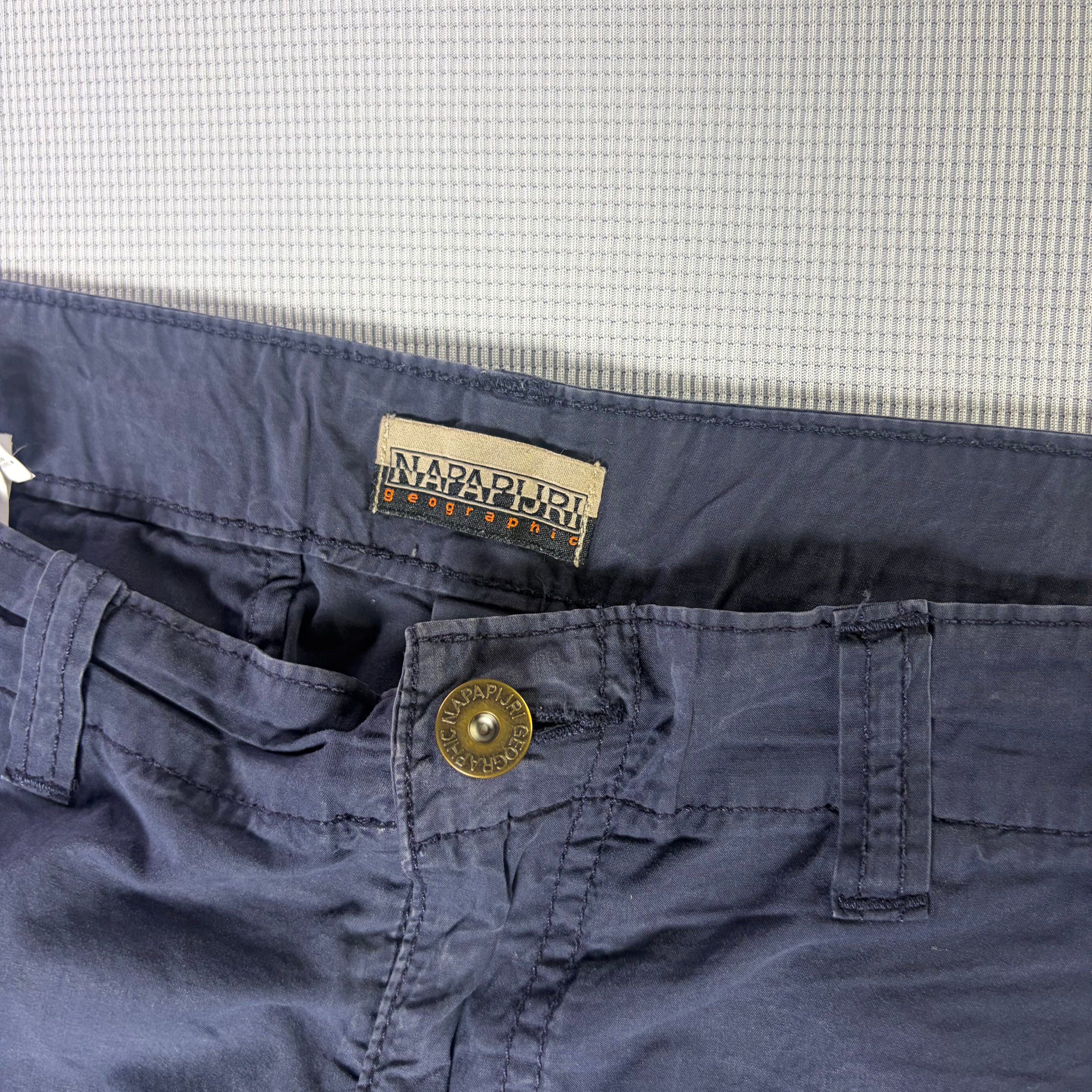 Napapijri Cargo Shorts Navy Men's W36 Workwear Utility image 4