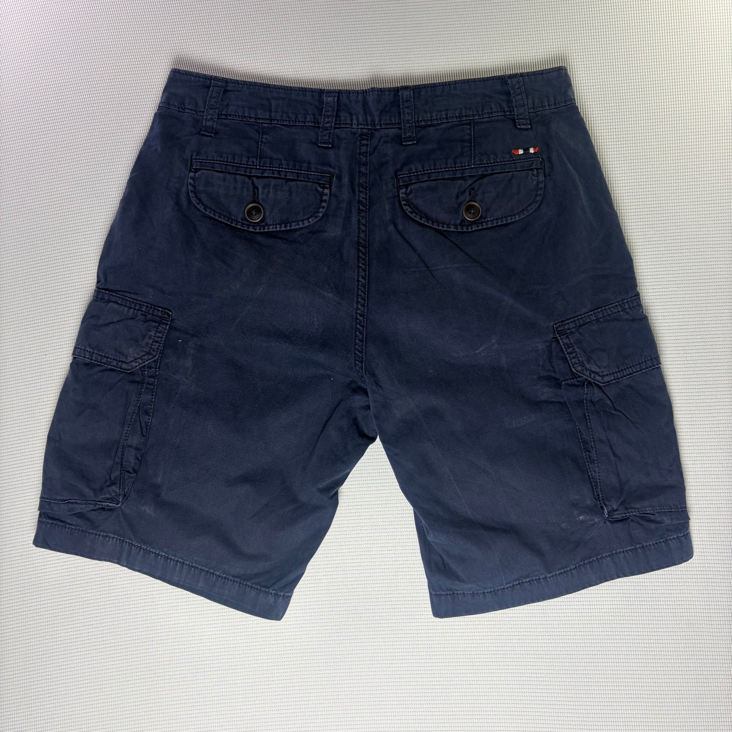 Napapijri Cargo Shorts Navy Men's W30 Workwear Utility image 10