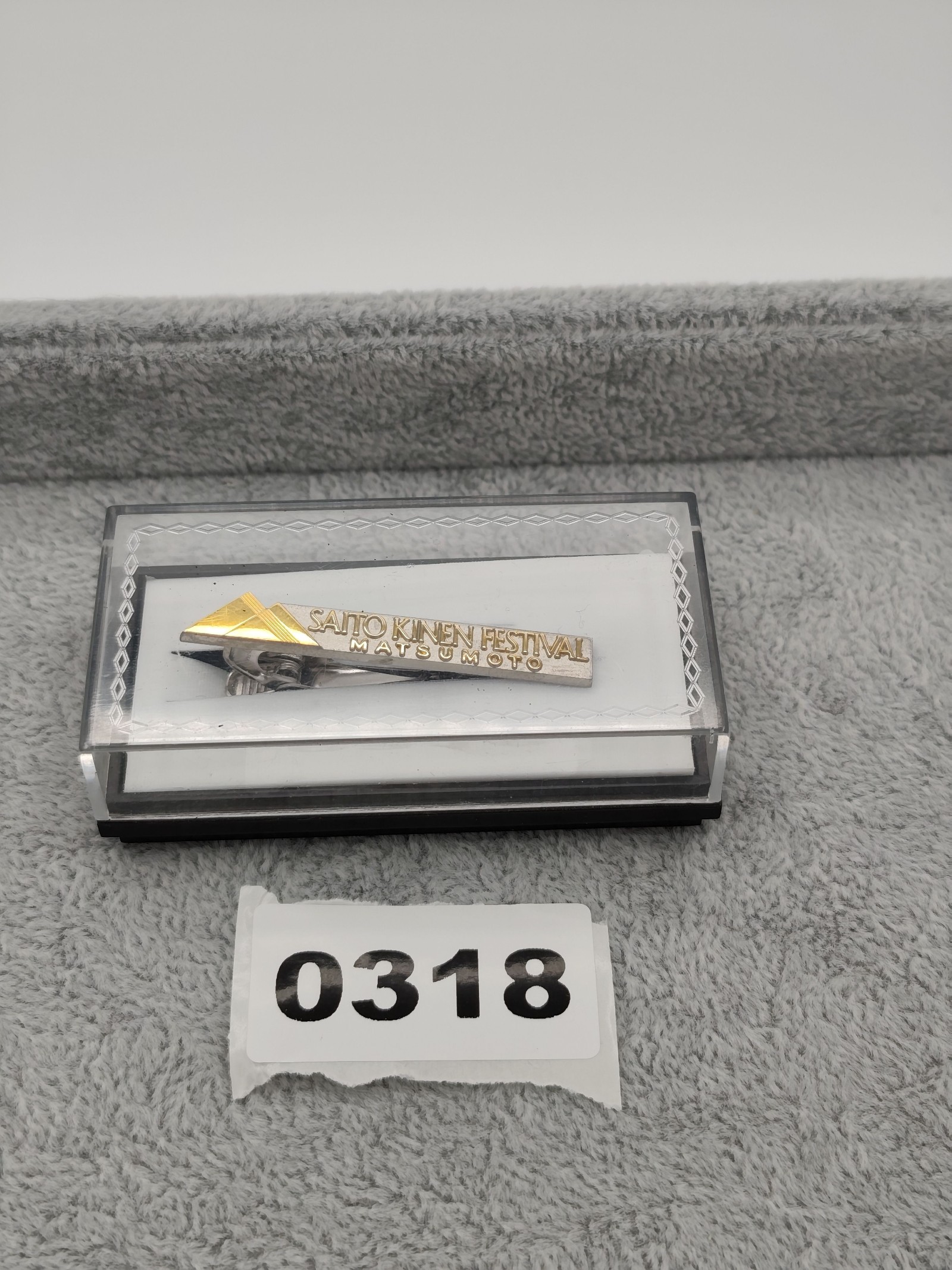 Saito Kinen Festival Matsumoto Silver & Gold Plated Unisex Tie Clip Other