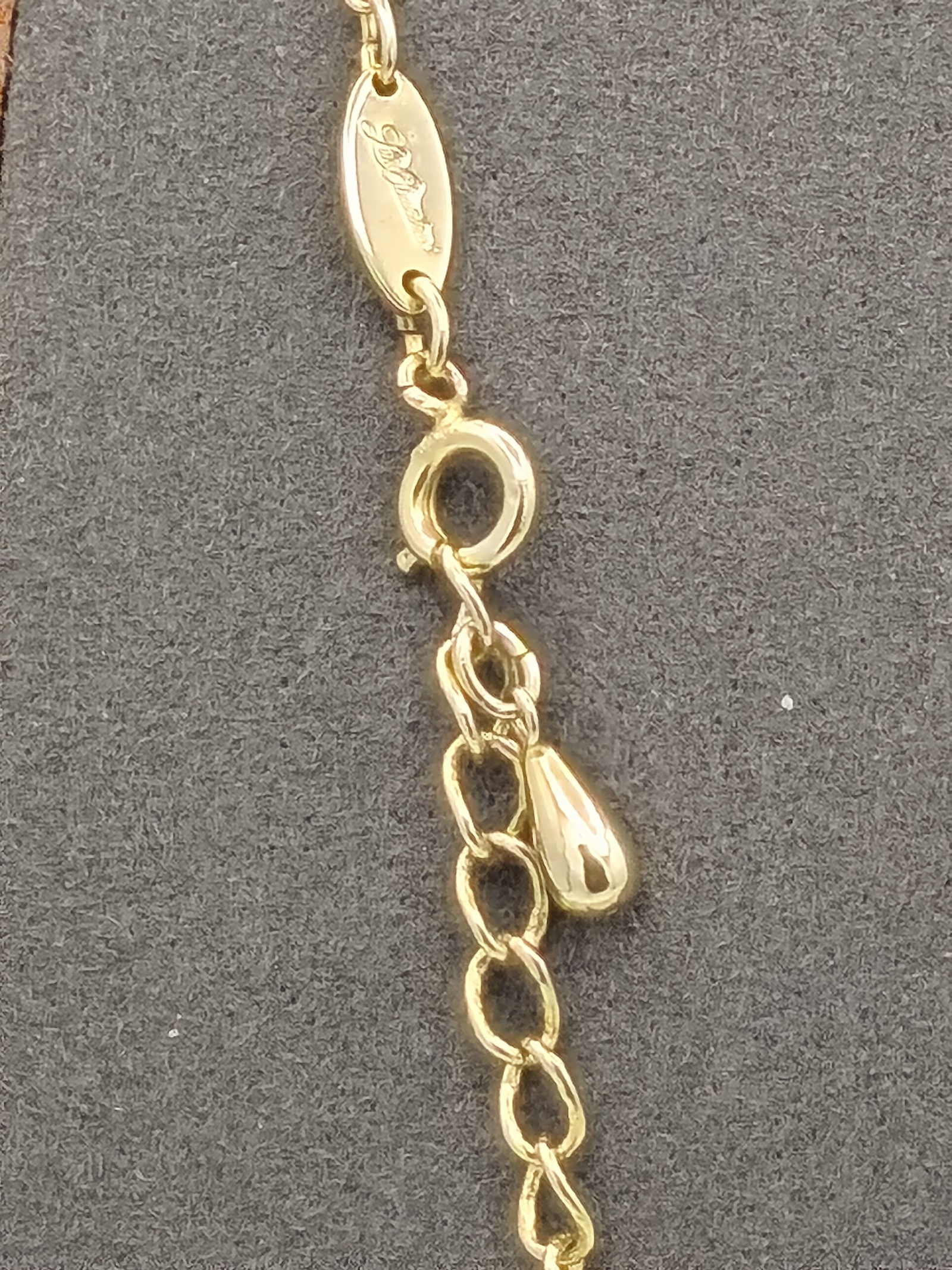 Vintage Gold & Silver Tone Round Pendant Necklace Women image 4